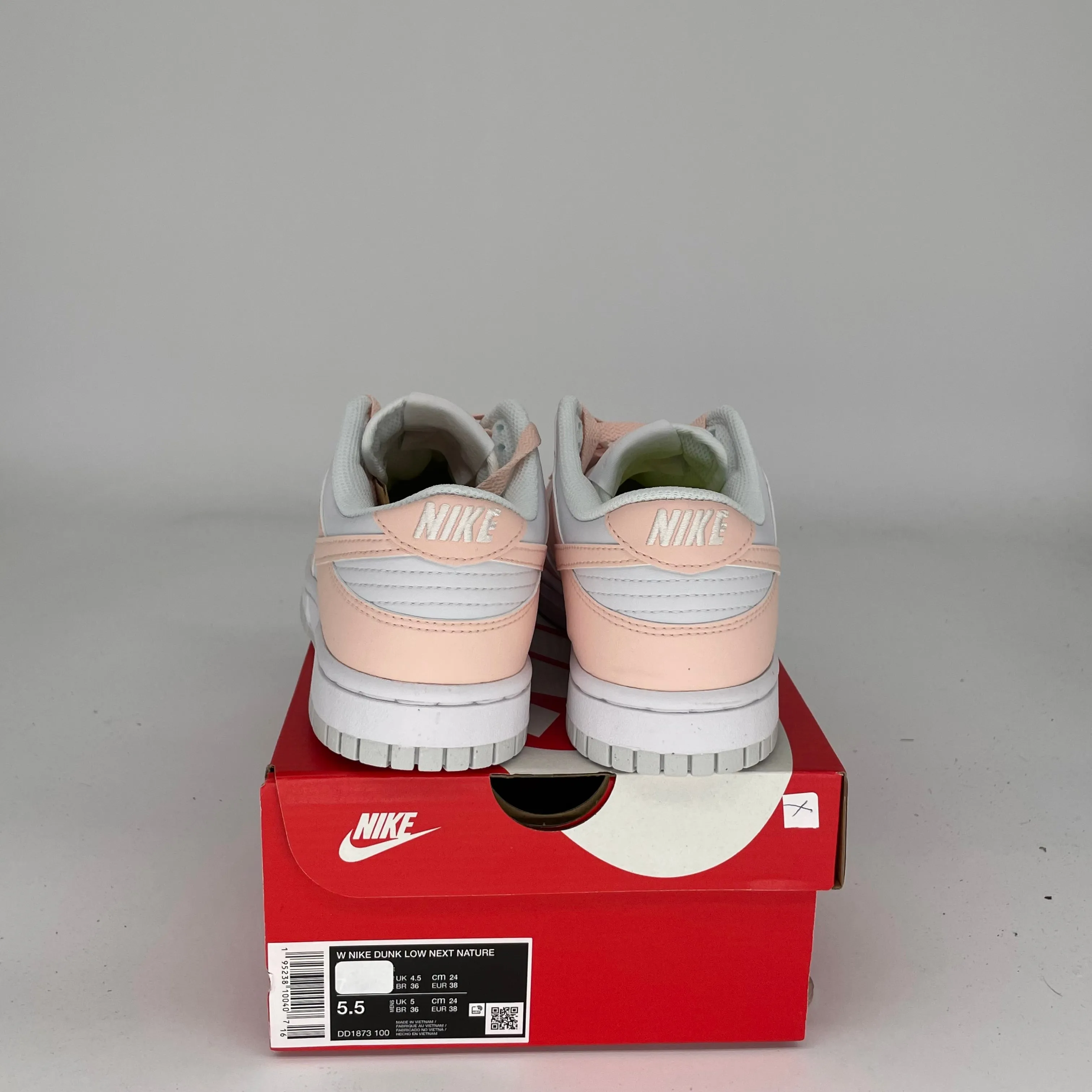 NIKE DUNK LOW NEXT NATURE PALE CORAL W GRÖSSE 5.5/7W DD1873-100