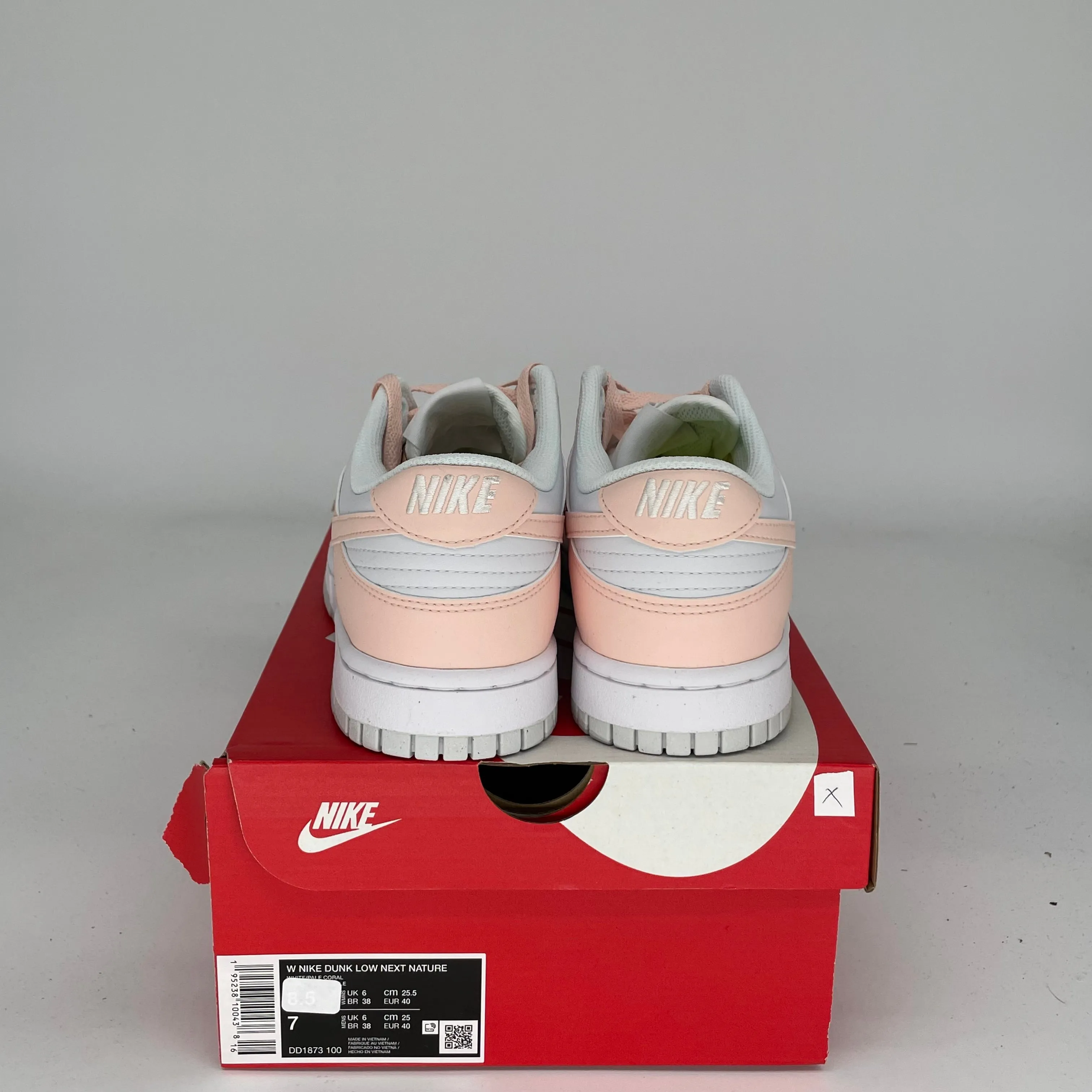 NIKE DUNK LOW NEXT NATURE PALE CORAL W GRÖSSE 7/8.5W DD1873-100