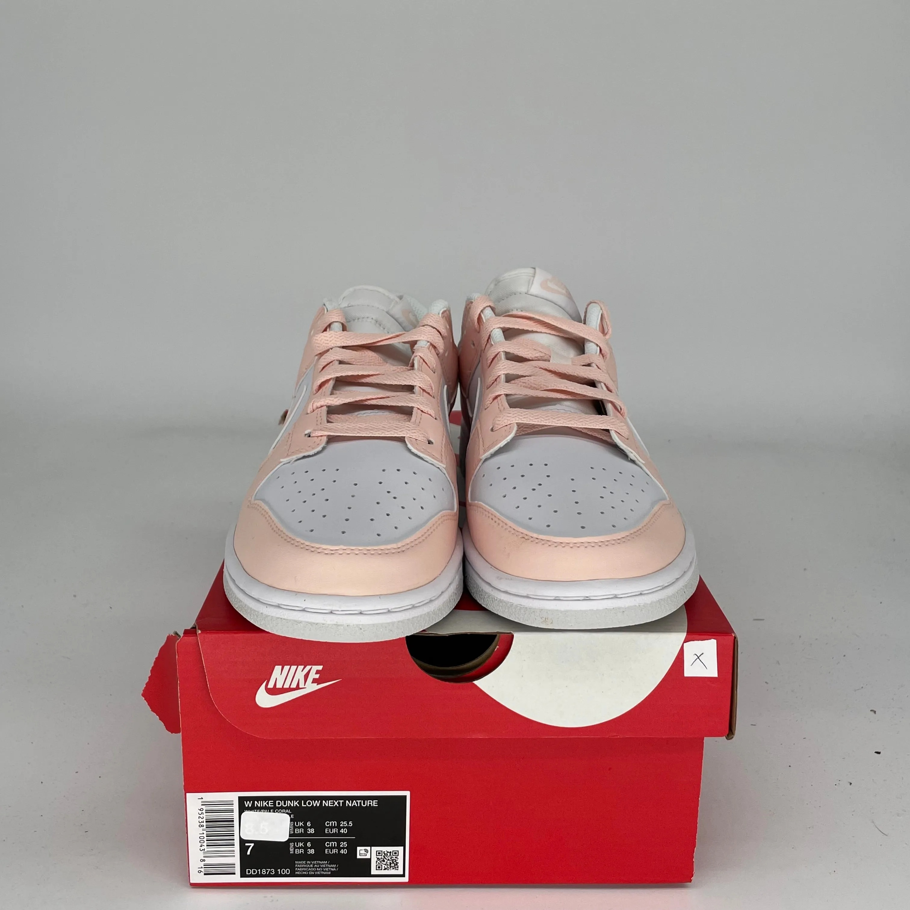 NIKE DUNK LOW NEXT NATURE PALE CORAL W GRÖSSE 7/8.5W DD1873-100