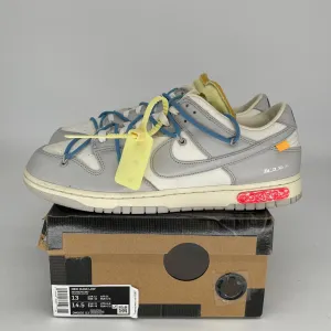 NIKE DUNK LOW OFF WHITE LOT 5 SIZE 13 DM1602-113