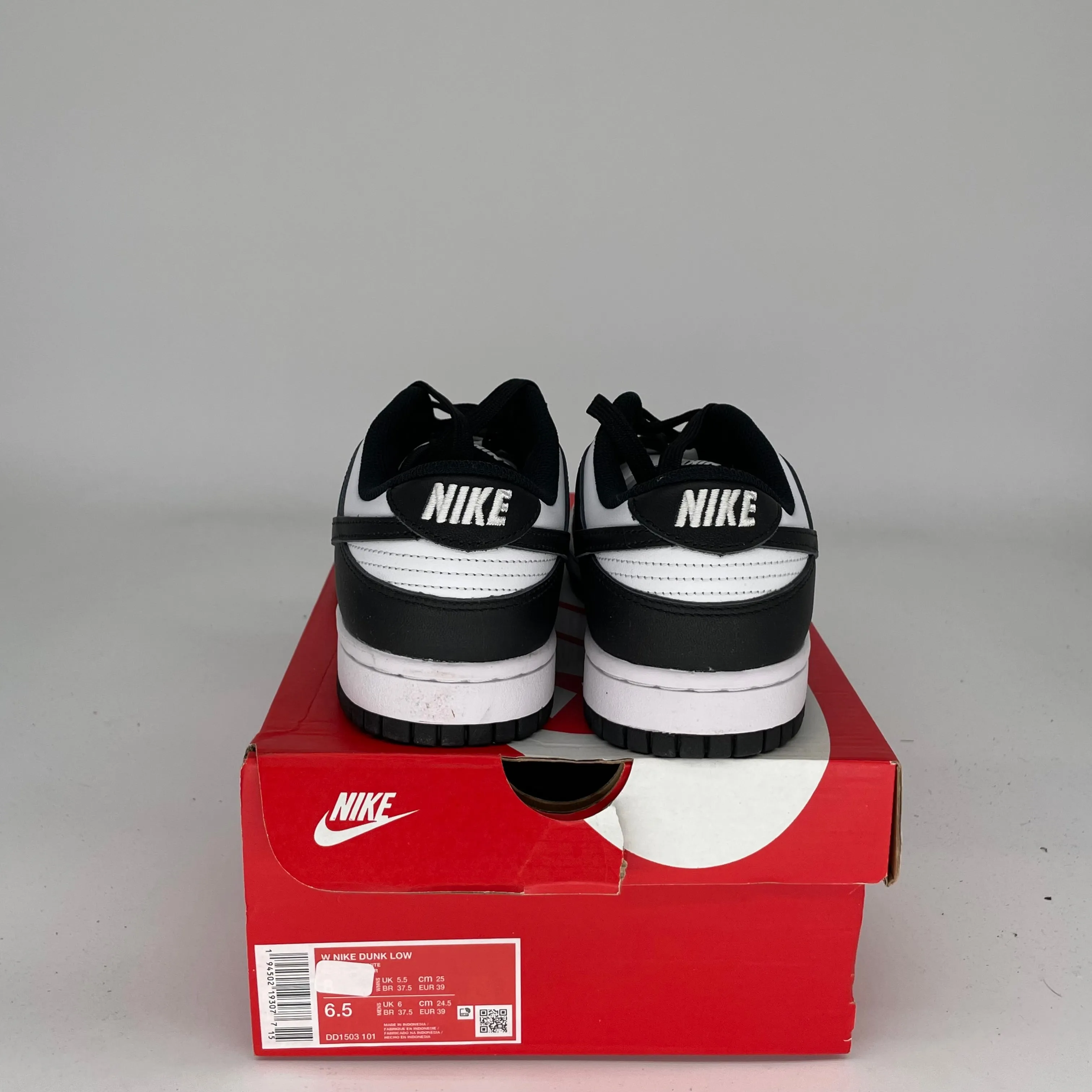 NIKE DUNK LOW PANDA GRÖSSE 6.5/8W DD1503-101