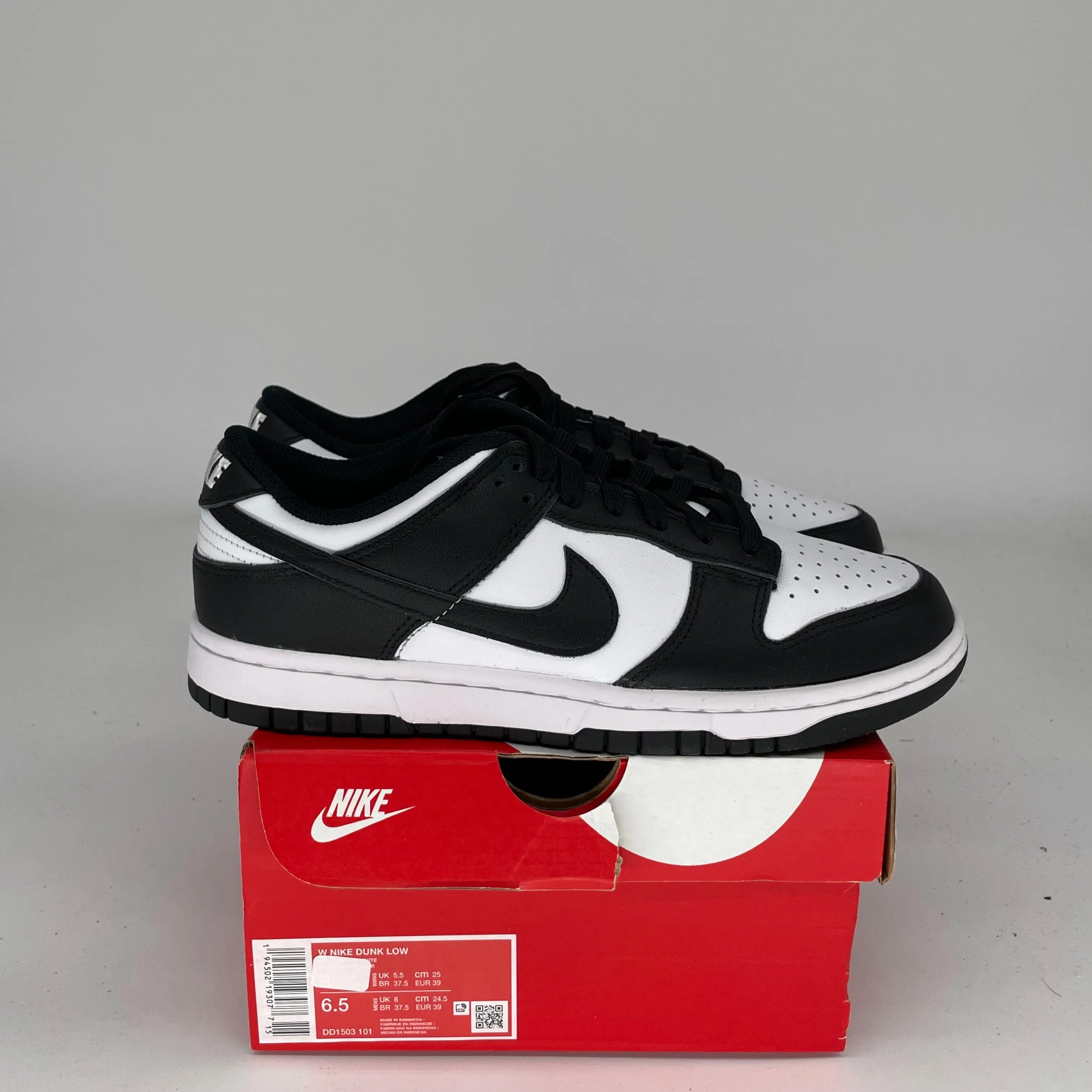 NIKE DUNK LOW PANDA GRÖSSE 6.5/8W DD1503-101