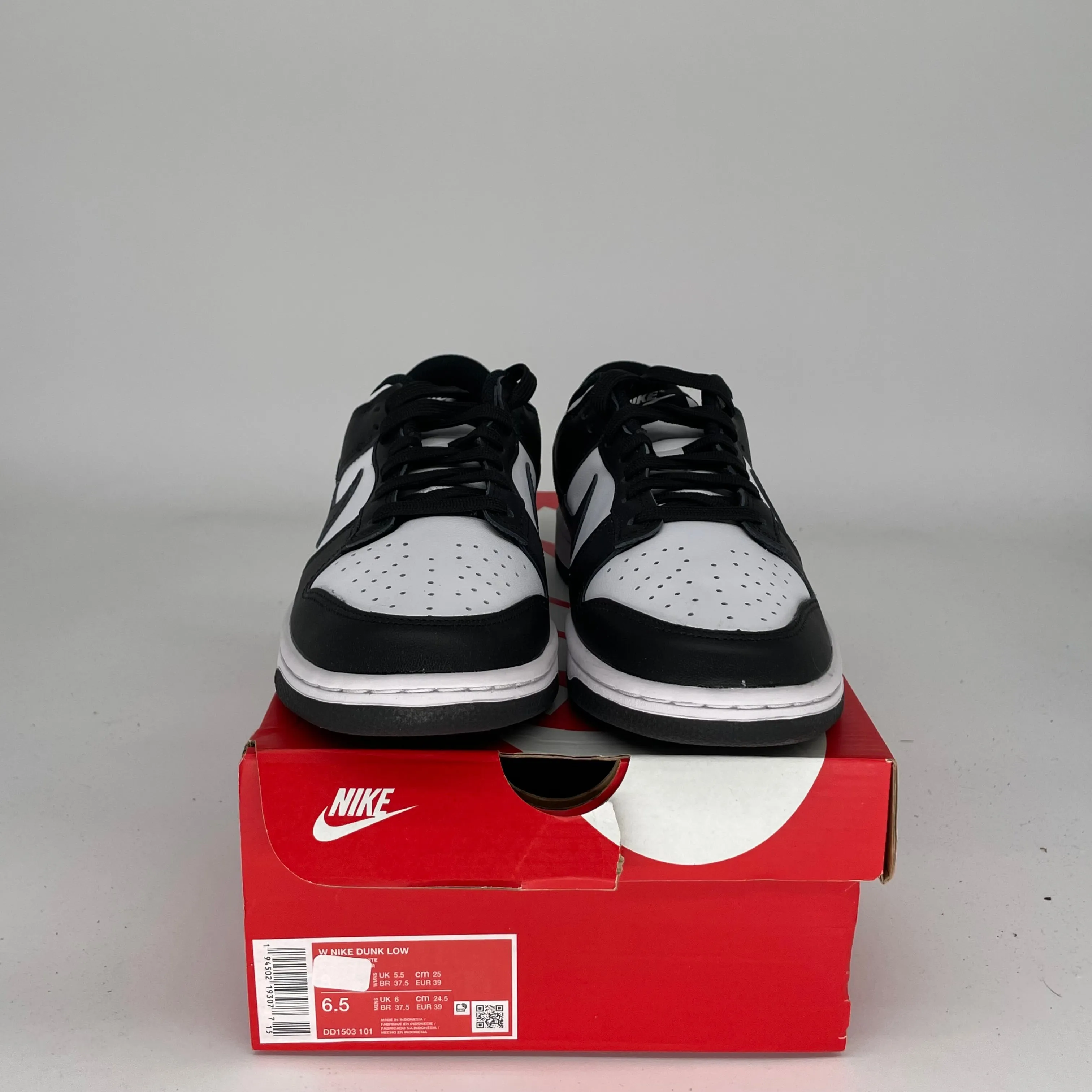 NIKE DUNK LOW PANDA GRÖSSE 6.5/8W DD1503-101