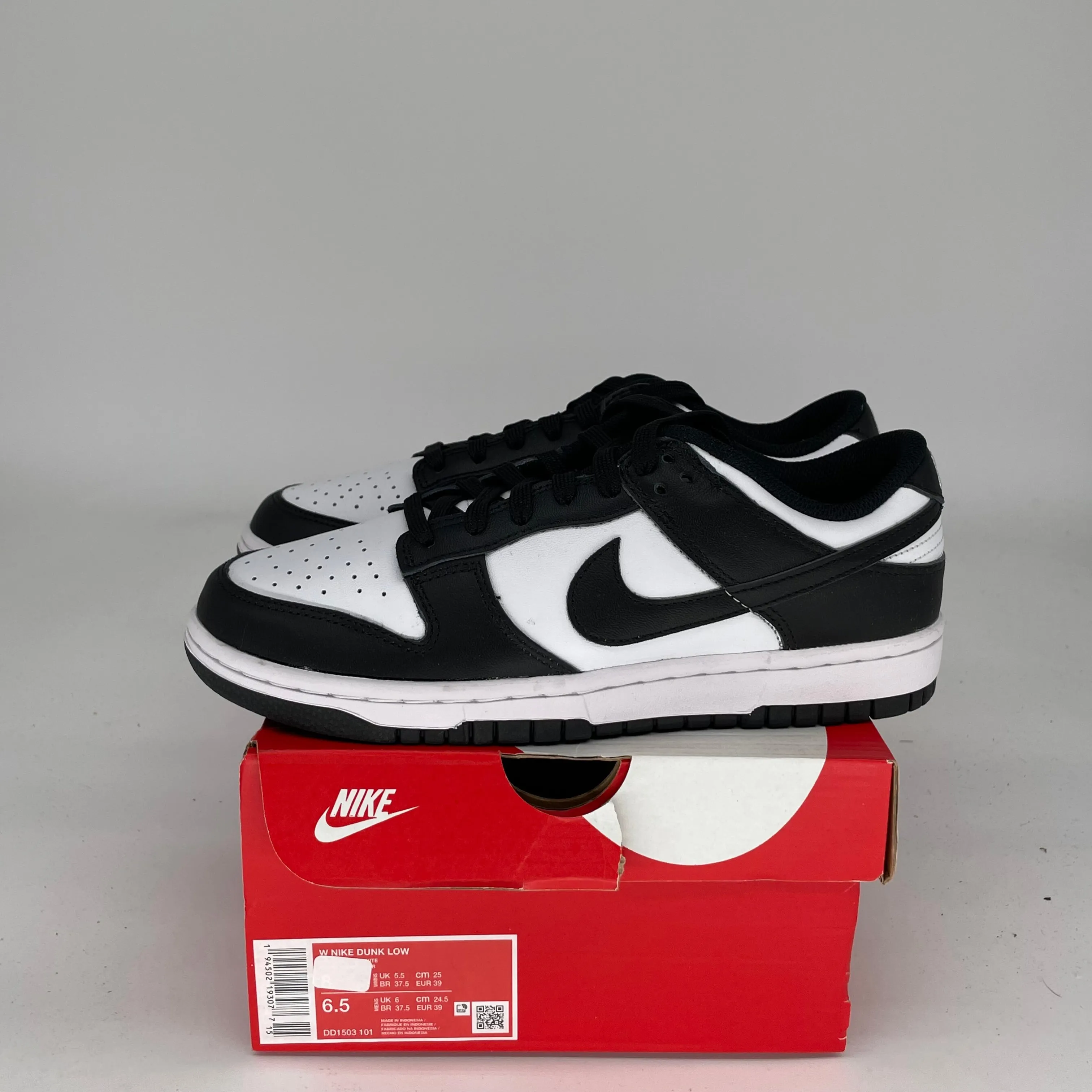NIKE DUNK LOW PANDA GRÖSSE 6.5/8W DD1503-101