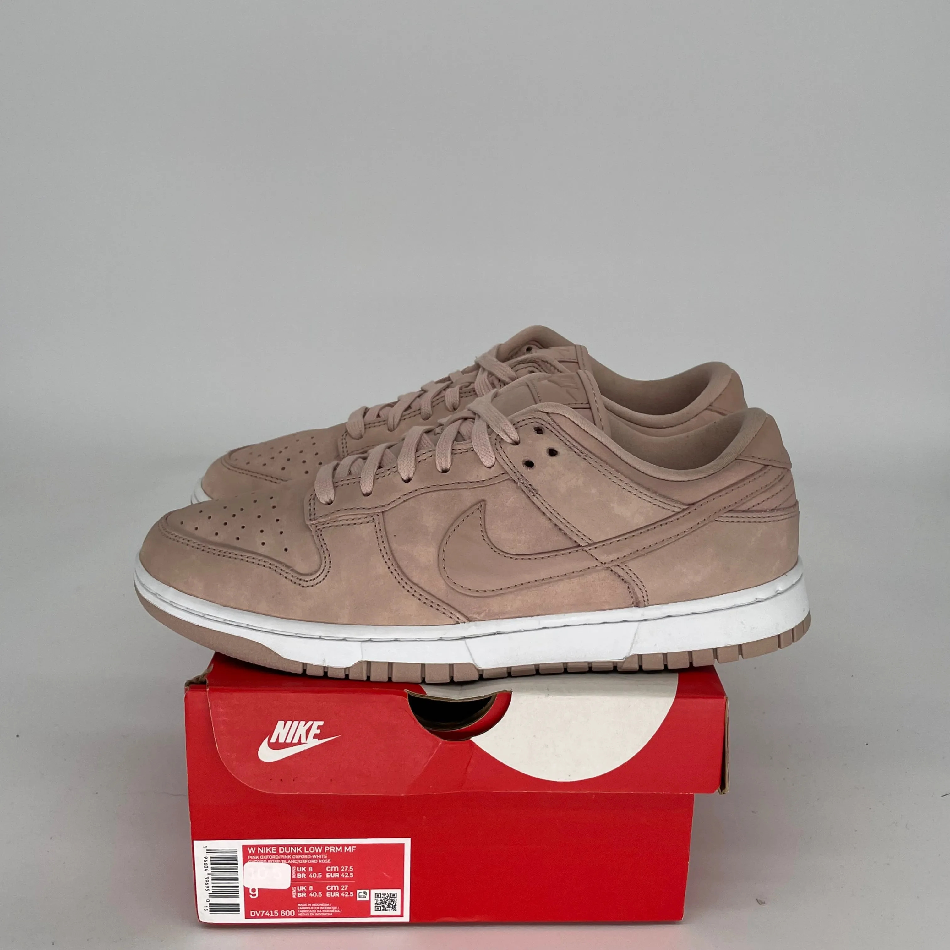 NIKE DUNK LOW ROSA OXFORD GRÖßE 9/10.5W DV7415-600