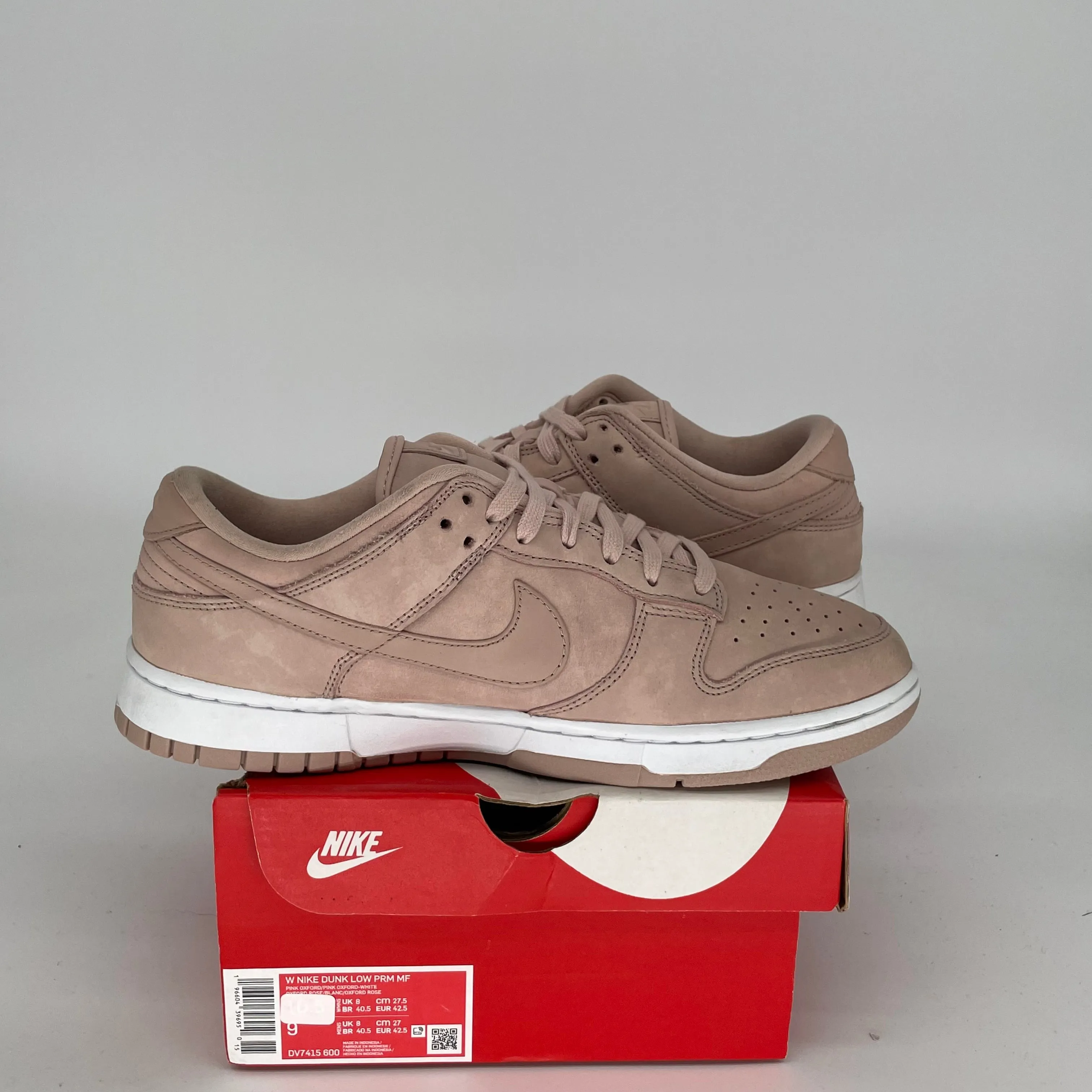 NIKE DUNK LOW ROSA OXFORD GRÖßE 9/10.5W DV7415-600