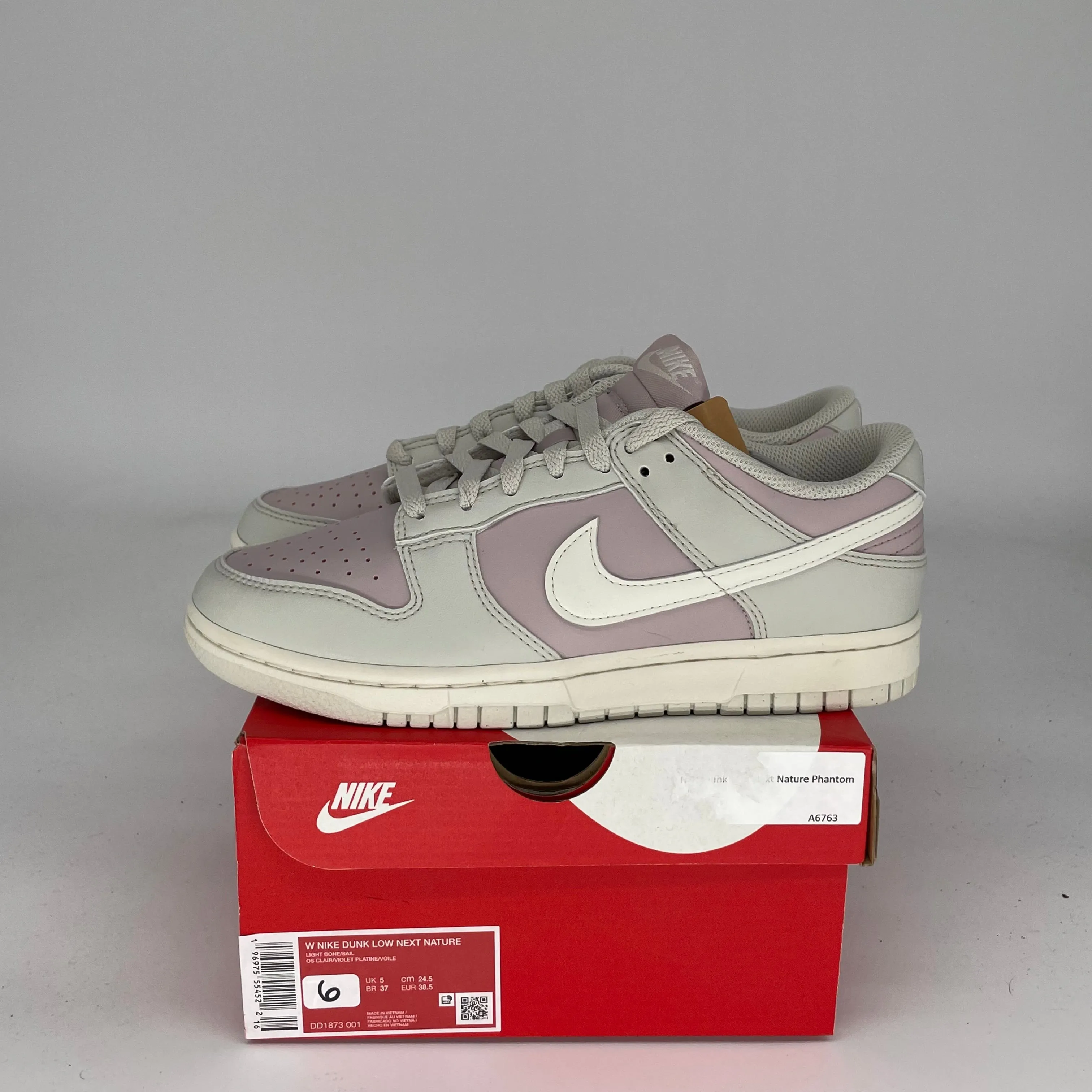 NIKE DUNK LOW PLATIN VIOLETT GRÖSSE 6/7.5W DD1873-001