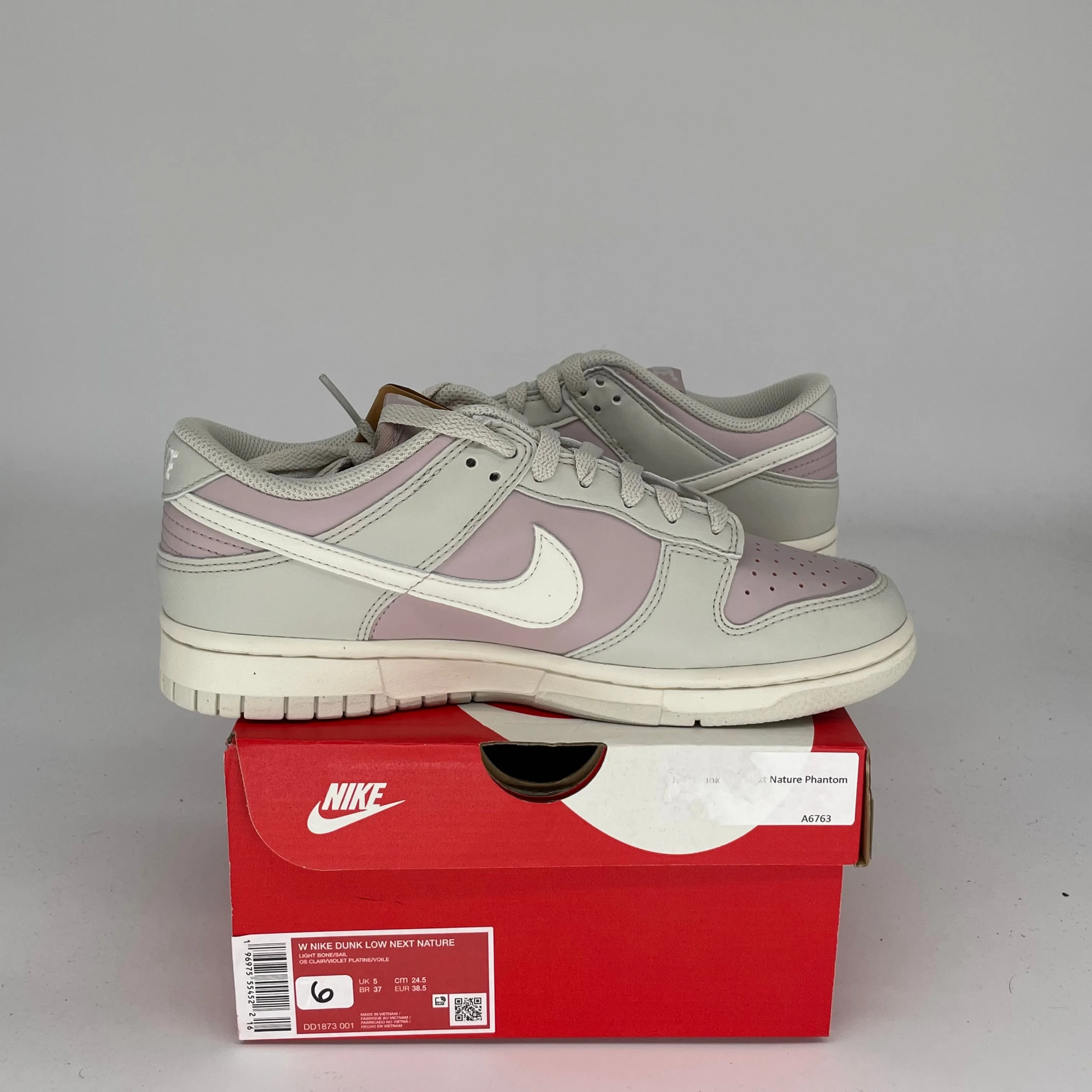 NIKE DUNK LOW PLATIN VIOLETT GRÖSSE 6/7.5W DD1873-001
