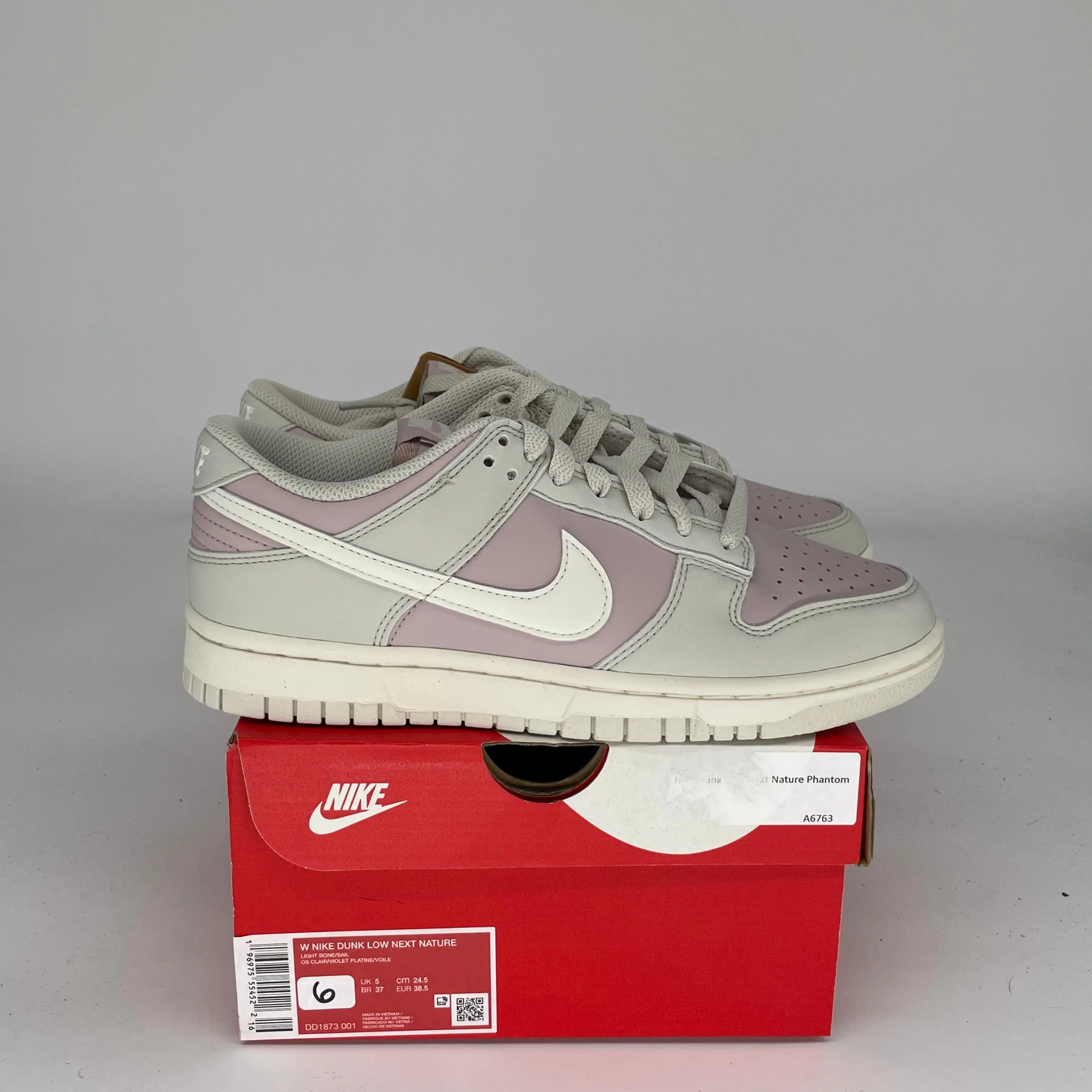 NIKE DUNK LOW PLATIN VIOLETT GRÖSSE 6/7.5W DD1873-001