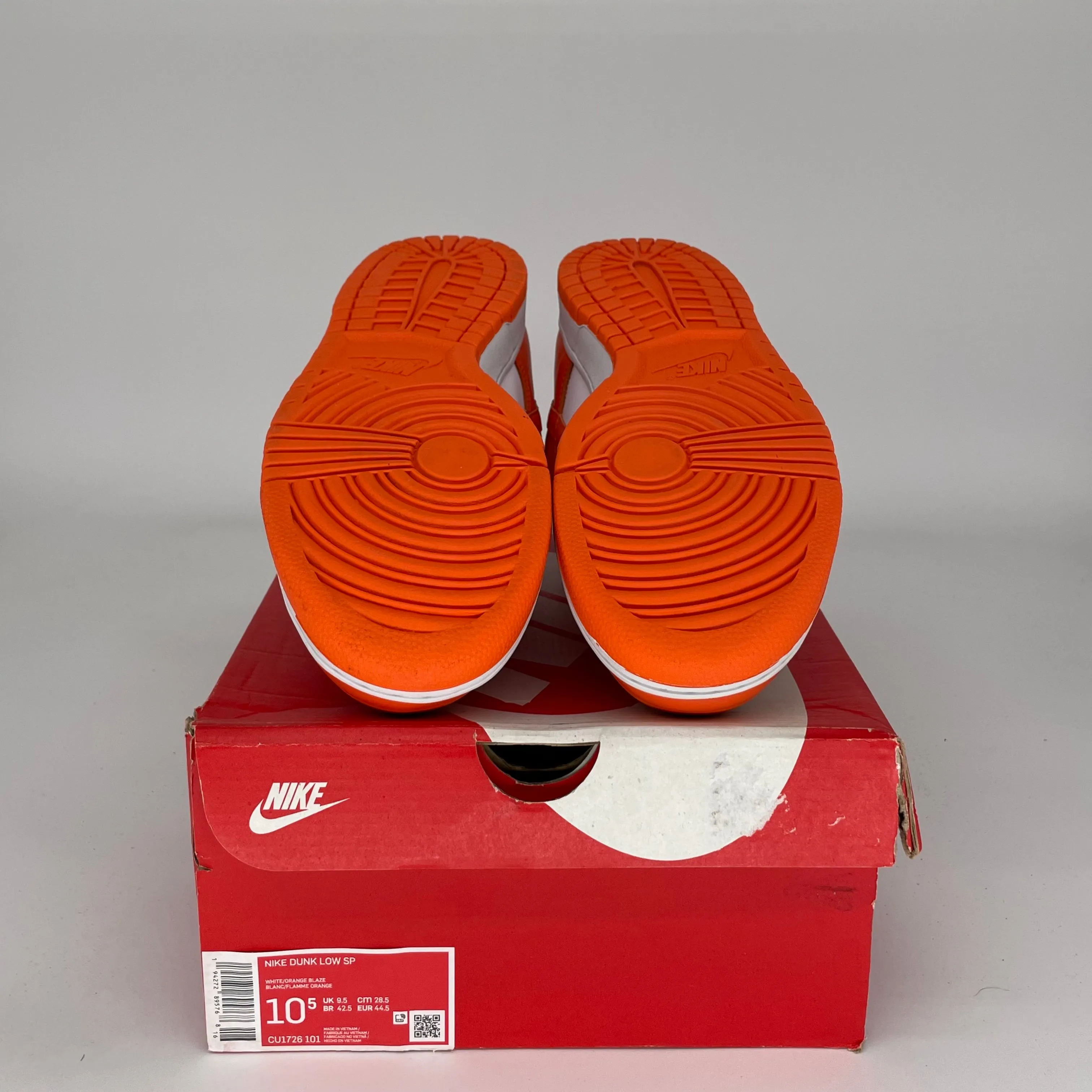 NIKE DUNK LOW SYRACUSE GRÖßE 10.5 CU1726-101