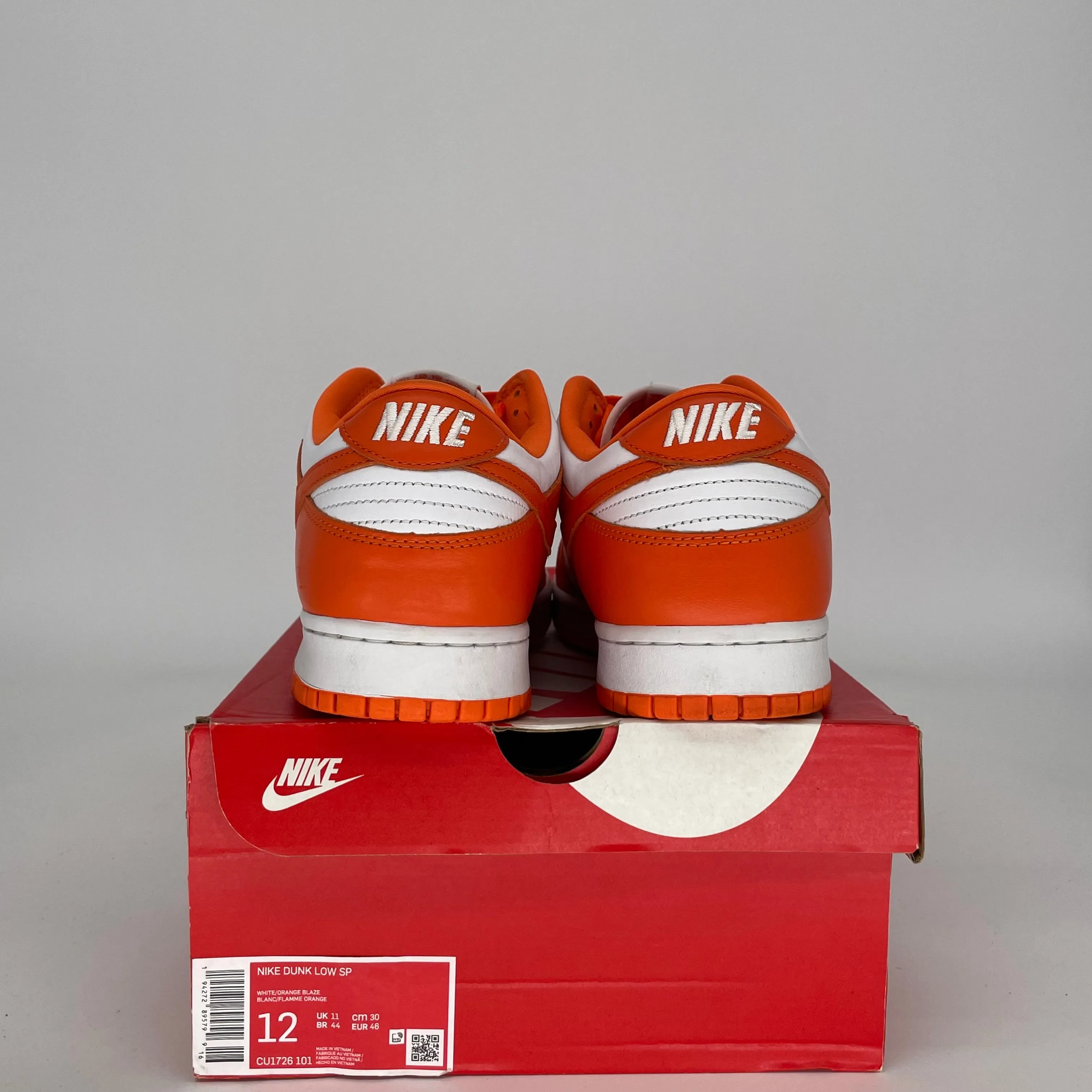 NIKE DUNK LOW SYRACUSE GRÖSSE 12 CU1726-101