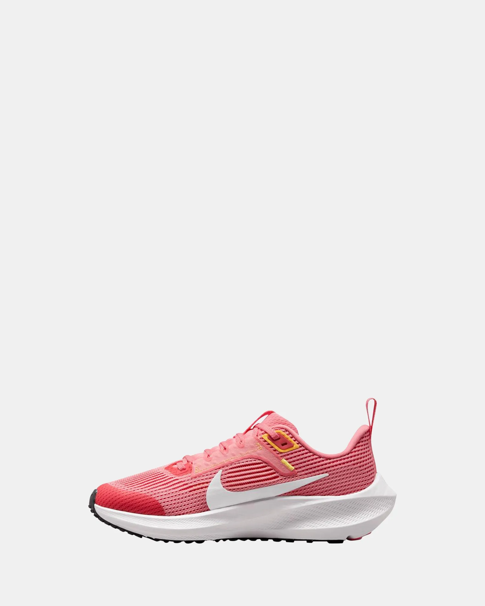 Nike Kinder Schuhe Air Zoom Pegasus 40 Grundschule Korallenkreide/Weiß/Citronenpuls