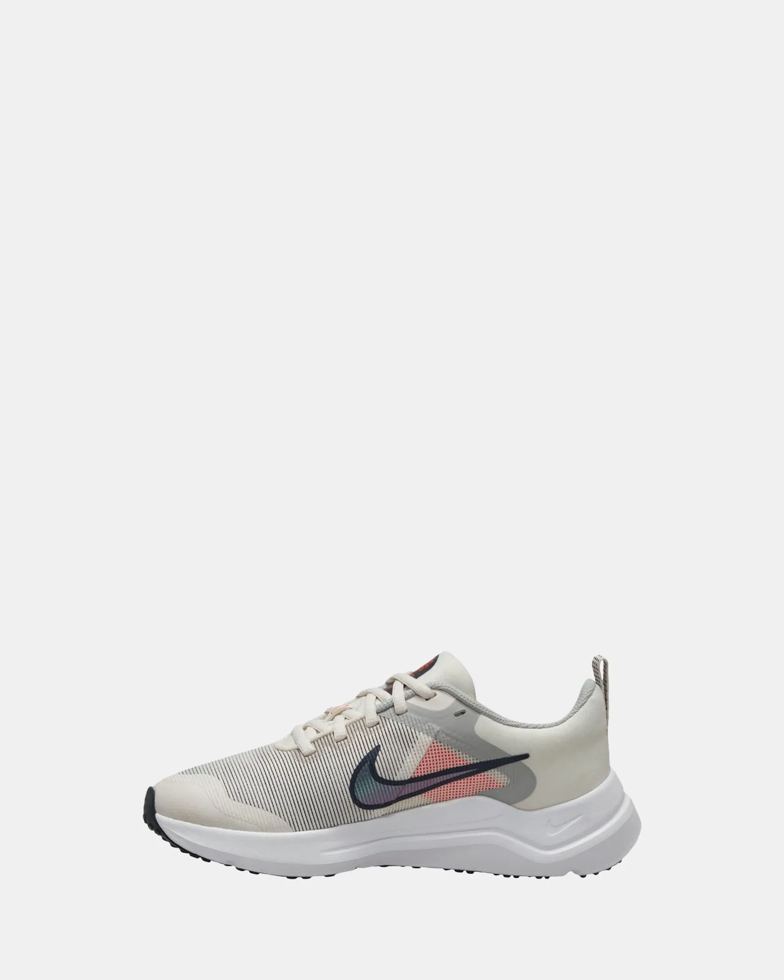 Nike Kinder Schuhe Downshifter 12 Grundschule Phantom/Obsidian/Karmesinrot
