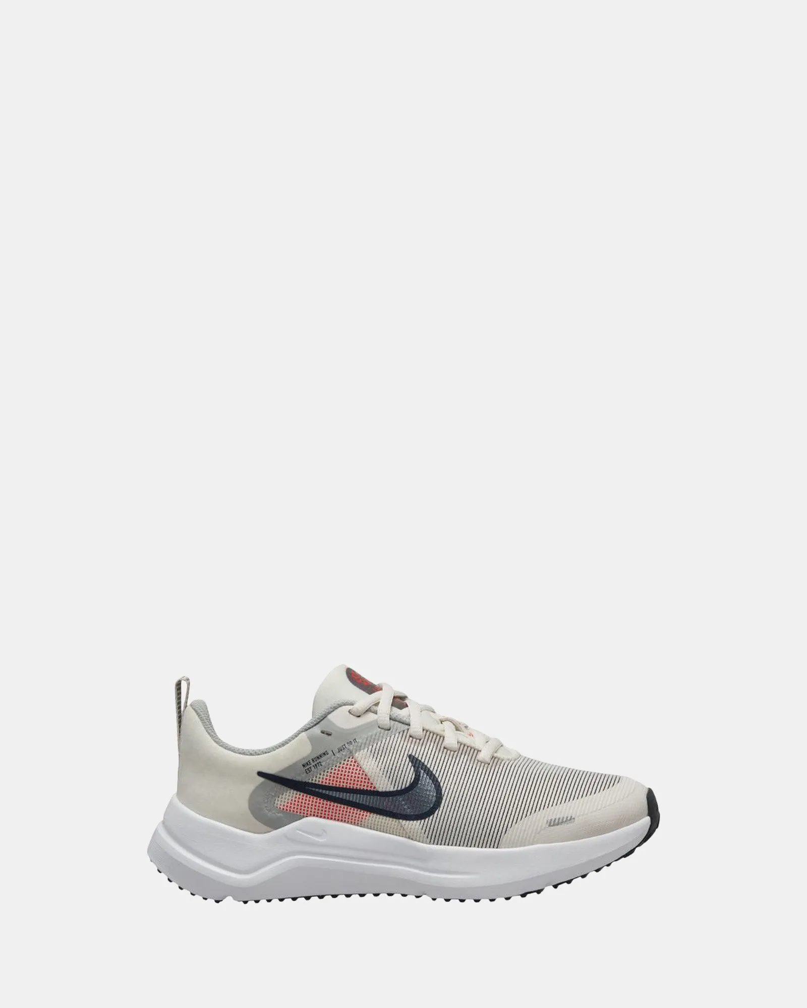 Nike Kinder Schuhe Downshifter 12 Grundschule Phantom/Obsidian/Karmesinrot