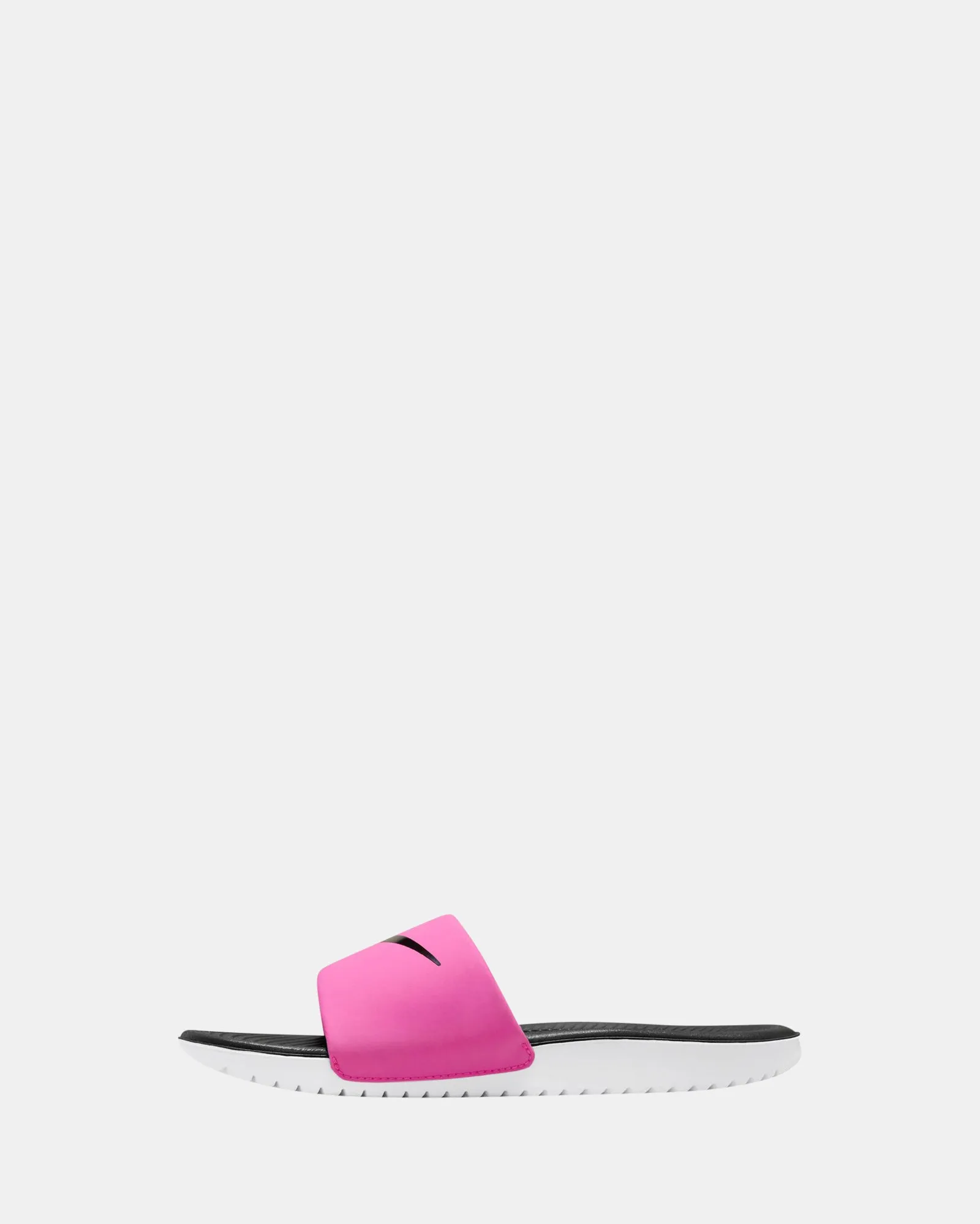 Nike Kinder-Schuhe Kawa Slide Laser Fuchsia/Schwarz/Weiß