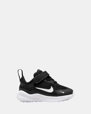 Nike Kinder Schuhe Revolution 7 Baby Schwarz/Weiß