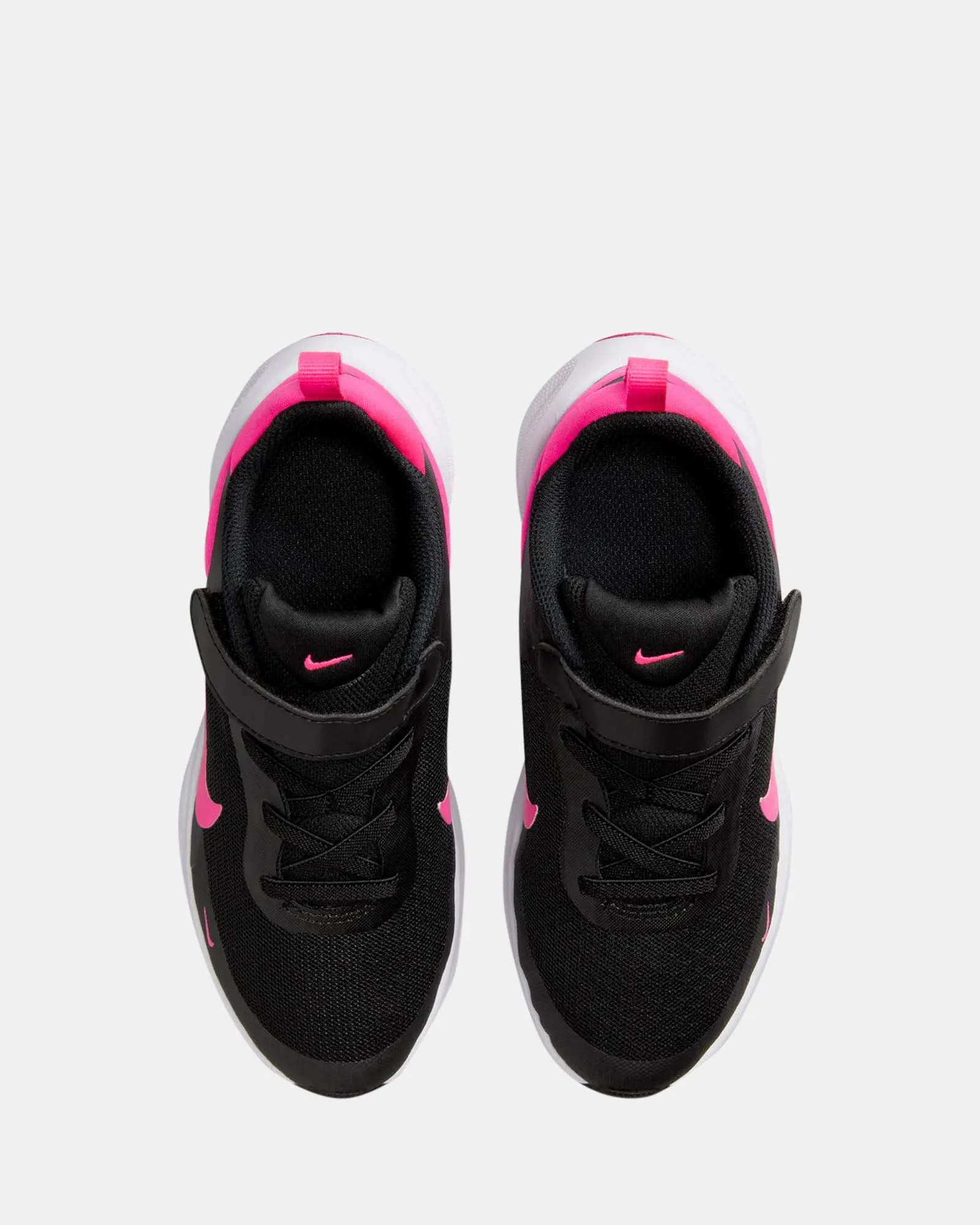 Nike Kinder Schuhe Revolution 7 Vorschule Schwarz/Knallrosa/Weiß