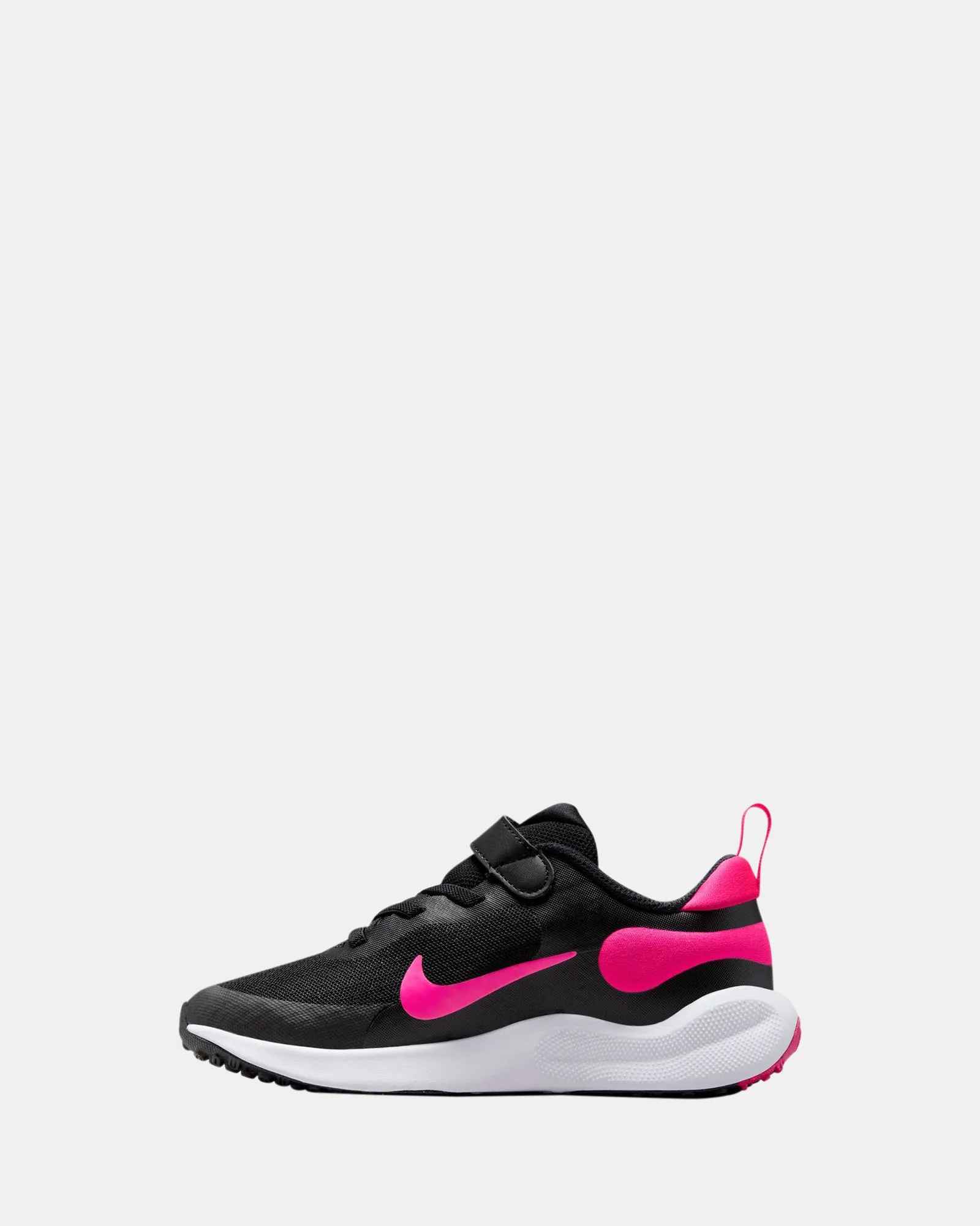 Nike Kinder Schuhe Revolution 7 Vorschule Schwarz/Knallrosa/Weiß