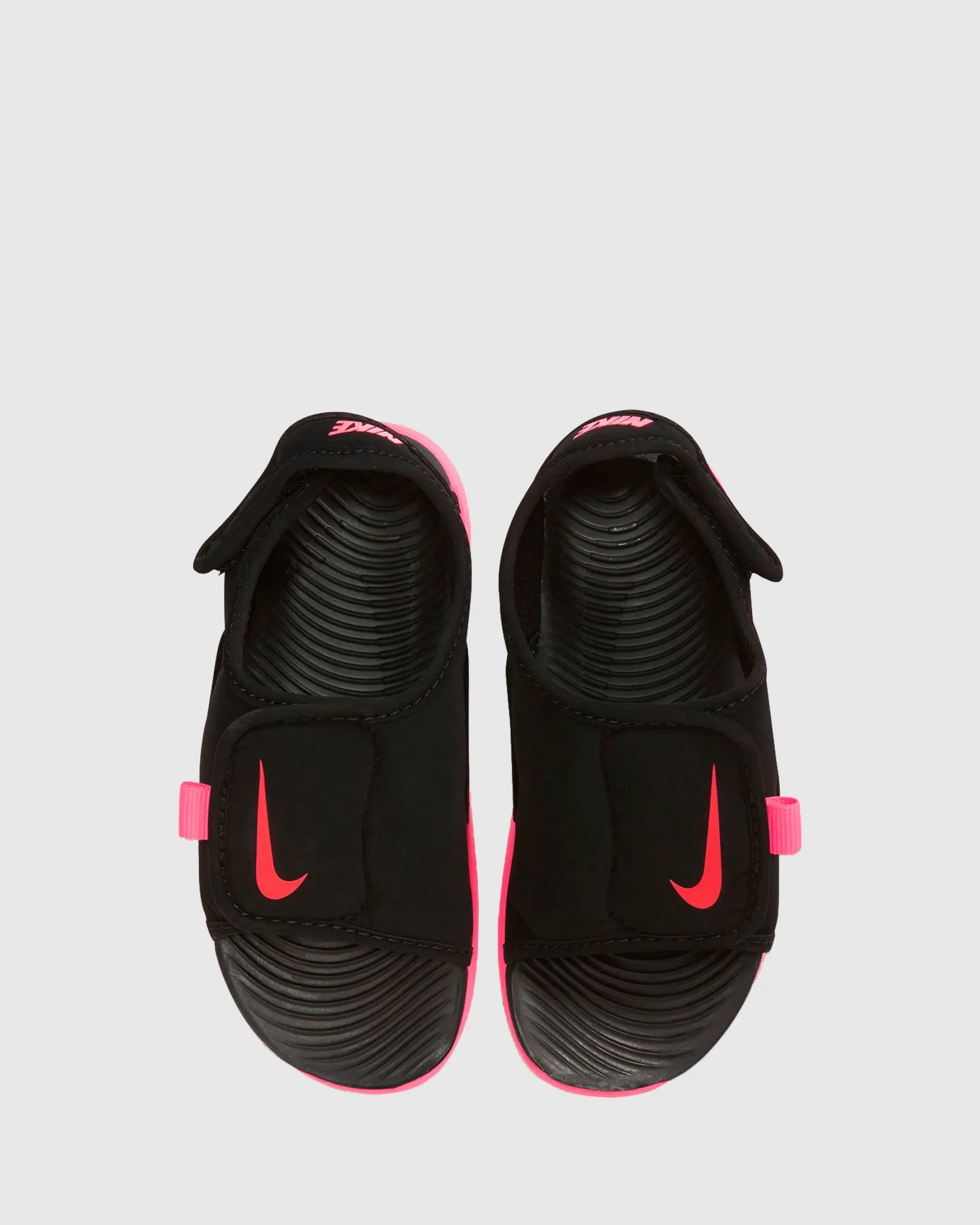 Nike Kinder-Schuhe Sunray Adjust 5 Baby Schwarz/Rennrosa
