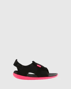Nike Kinder-Schuhe Sunray Adjust 5 Baby Schwarz/Rennrosa