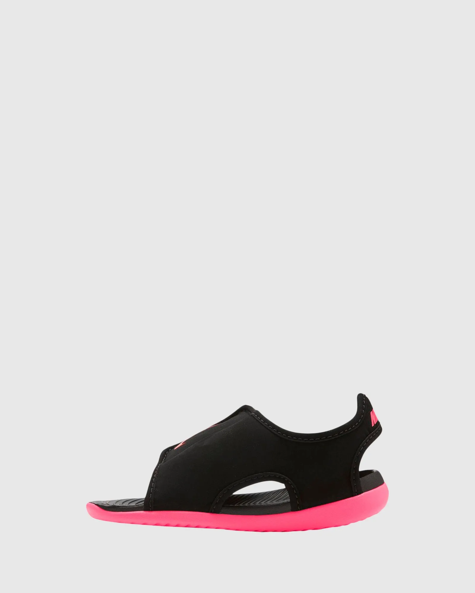 Nike Kinder-Schuhe Sunray Adjust 5 Baby Schwarz/Rennrosa