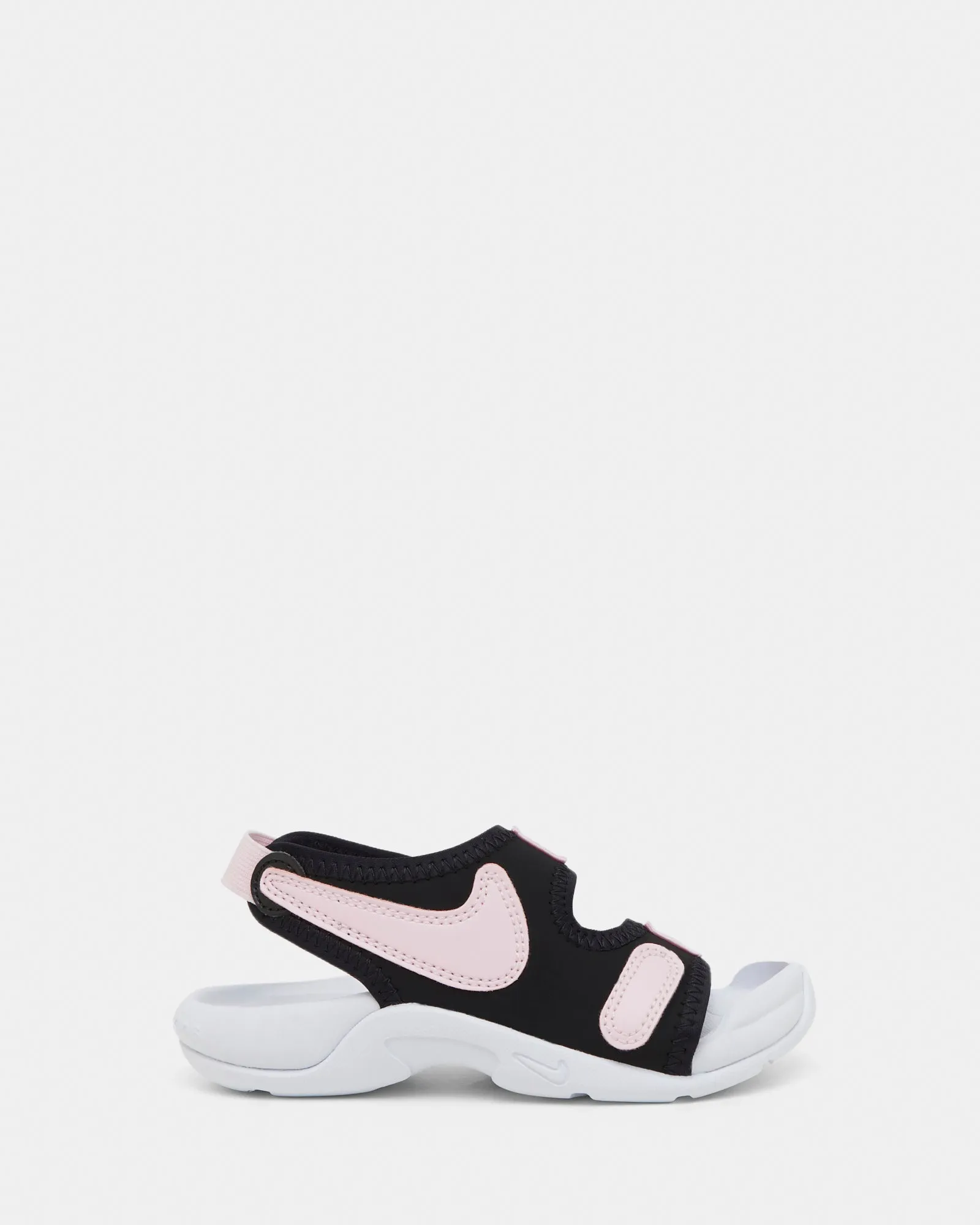 Nike Kinder-Schuhe Sunray Adjust 6 Baby Schwarz/Rosa Schaumstoff/Weiß