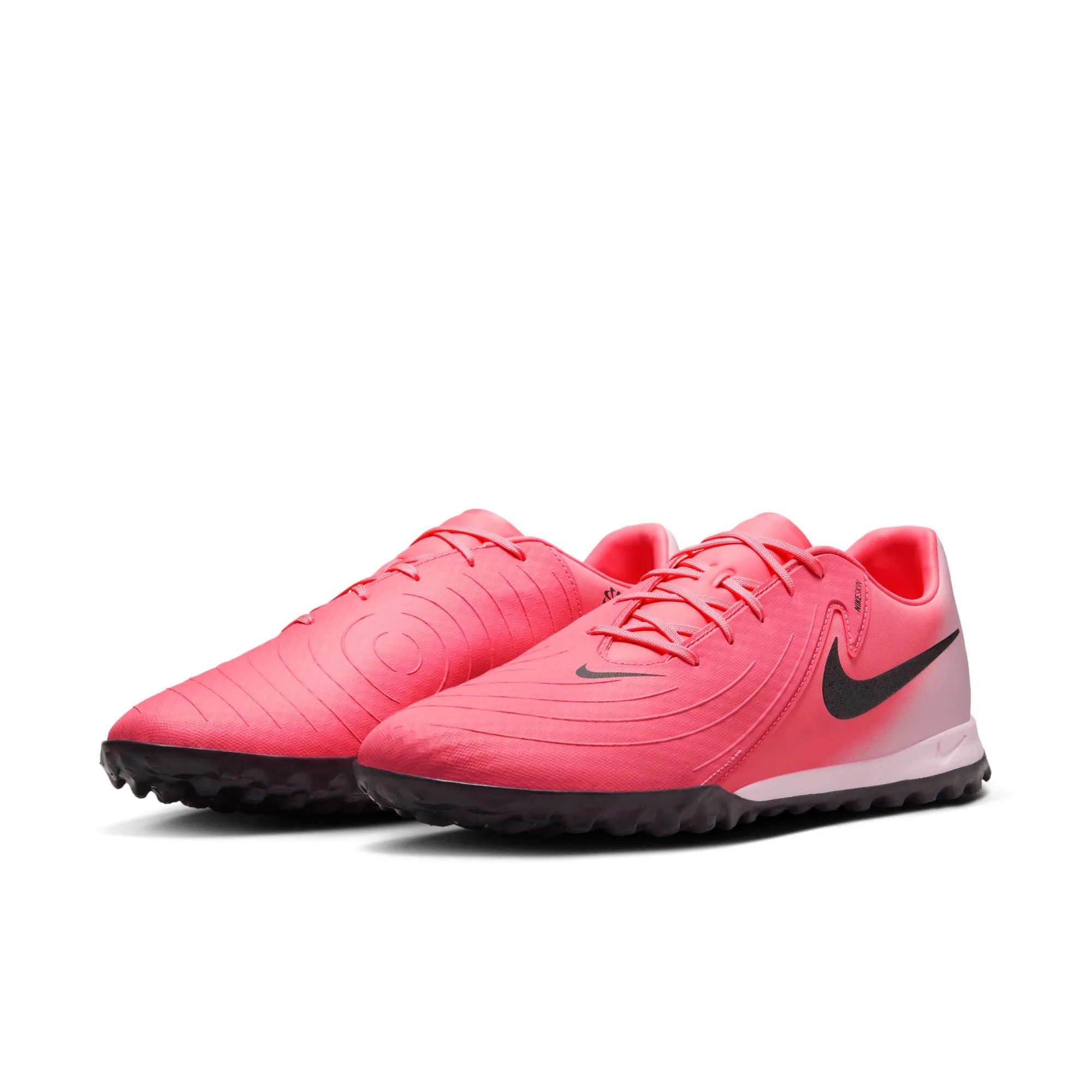 Nike Phantom GX Academy TF Fußballschuhe für Kunstrasen - Sunset Pulse/ Schwarz