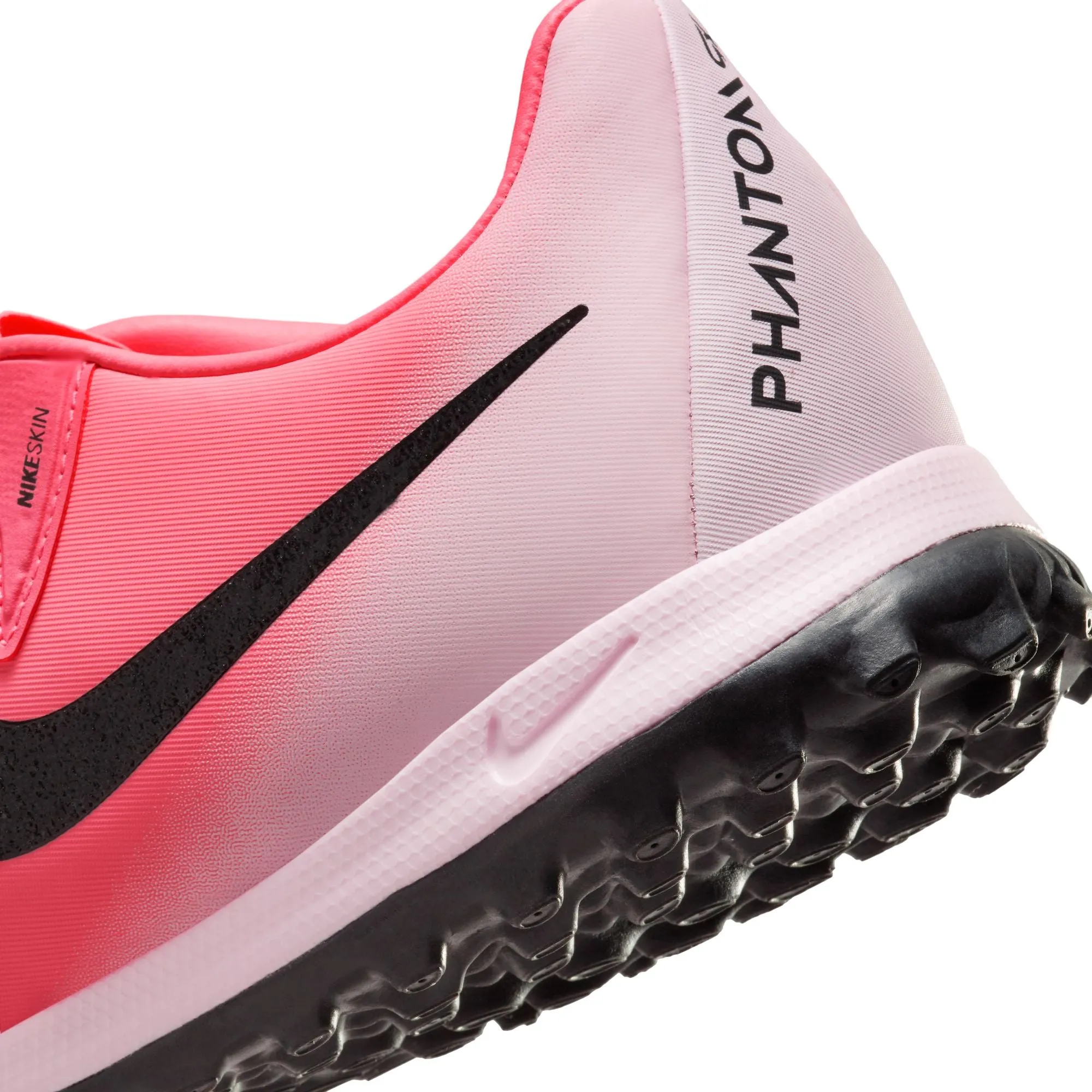 Nike Phantom GX Academy TF Fußballschuhe für Kunstrasen - Sunset Pulse/ Schwarz