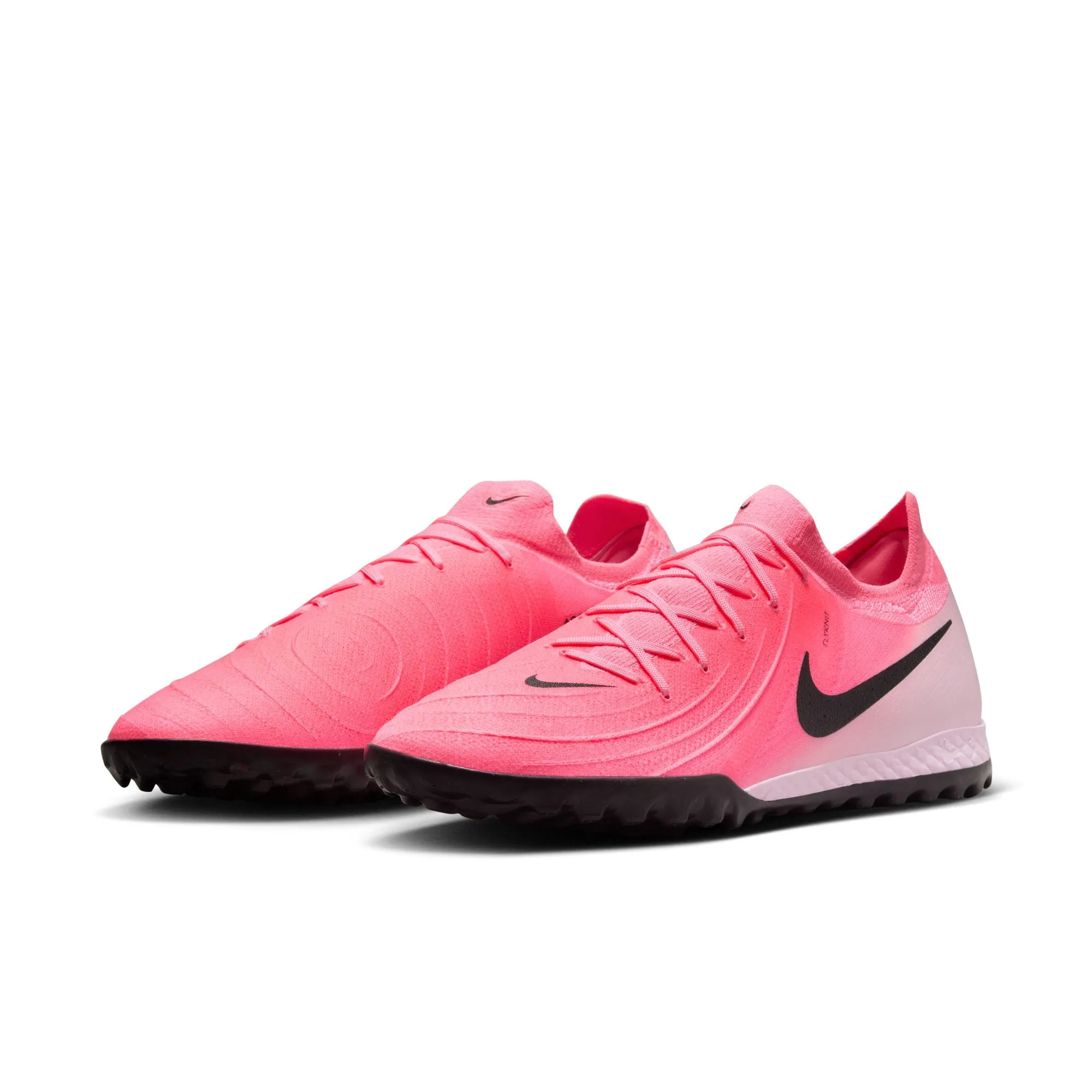 Nike Phantom GX II Pro TF Fußballschuh für Kunstrasen - Sunset Pulse/Schwarz