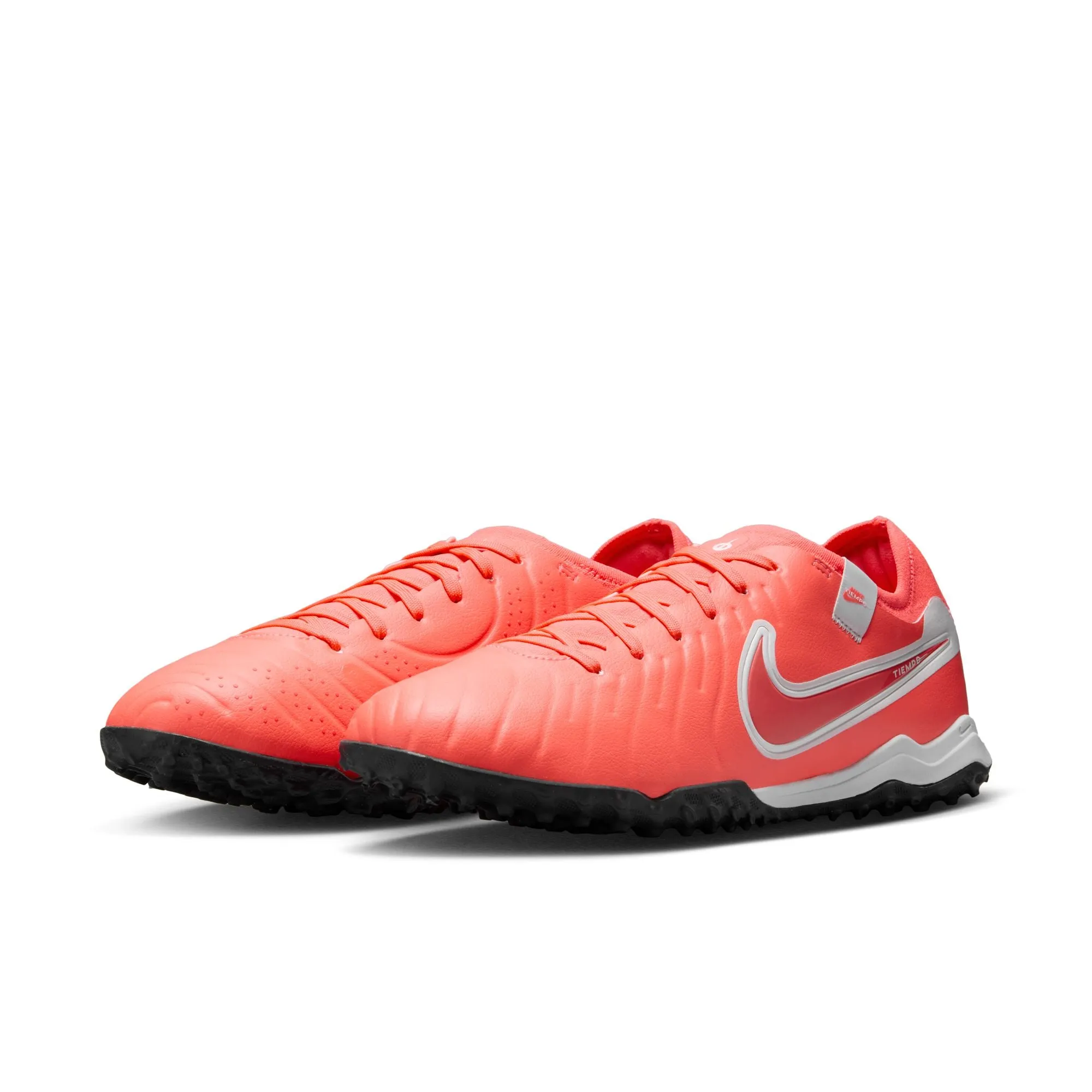 Nike React Legend 10 Pro TF Fußballschuh für Kunstrasen - Heiße Lava/Weiß