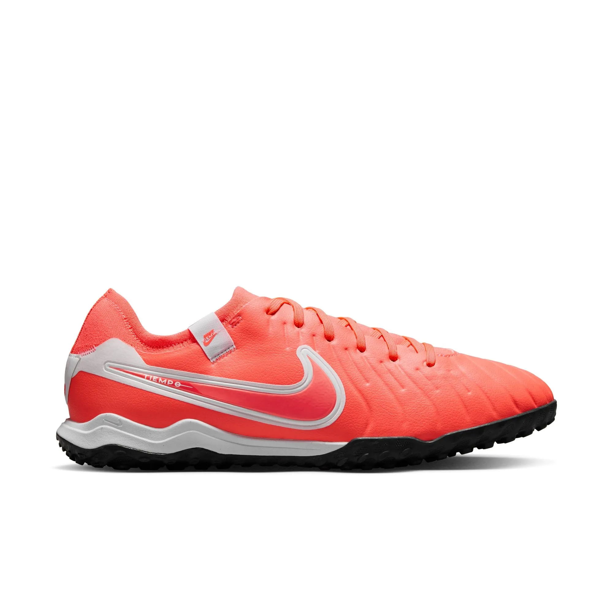 Nike React Legend 10 Pro TF Fußballschuh für Kunstrasen - Heiße Lava/Weiß