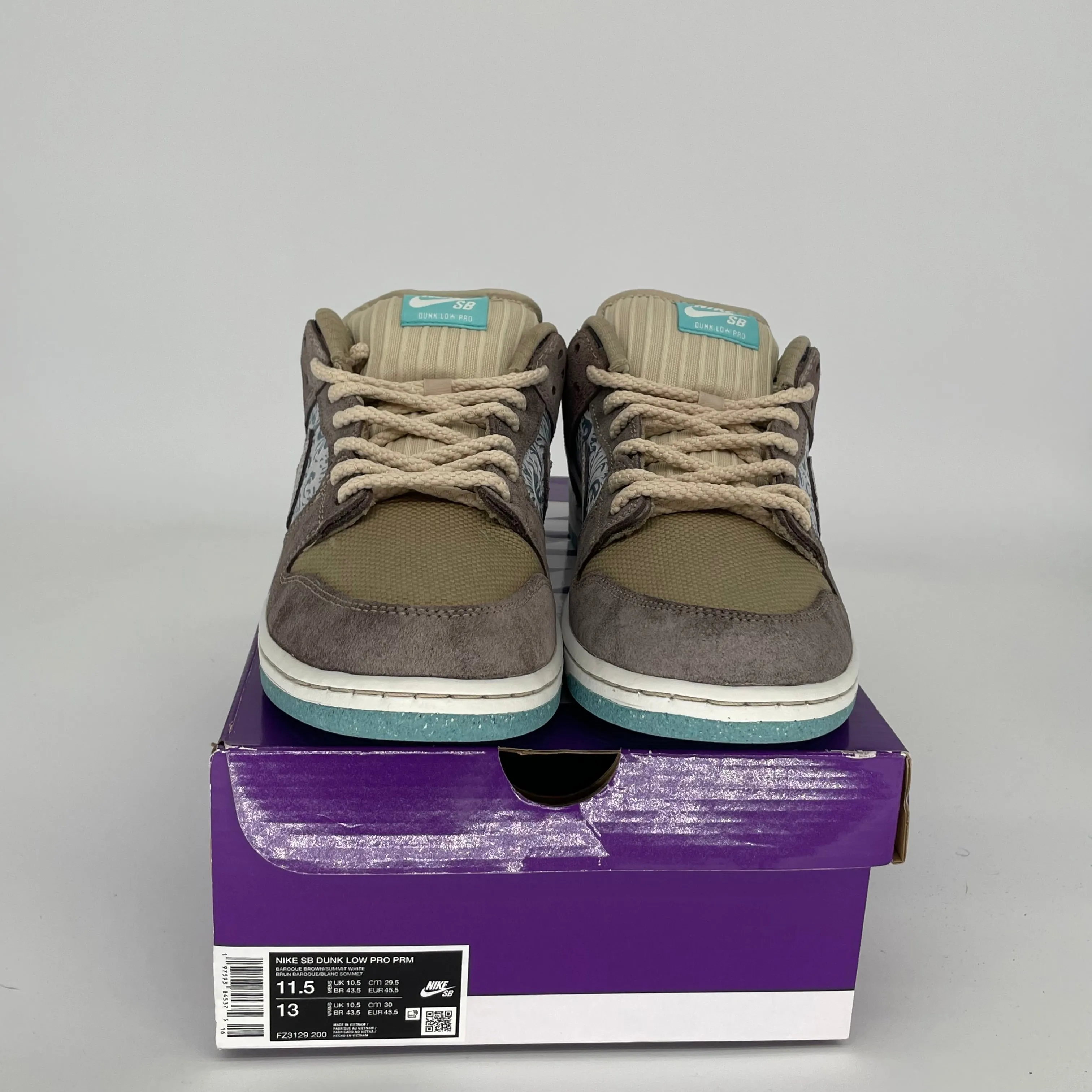 NIKE SB DUNK LOW GROSSE ERSparnisse Größe 11.5 FZ3129-200