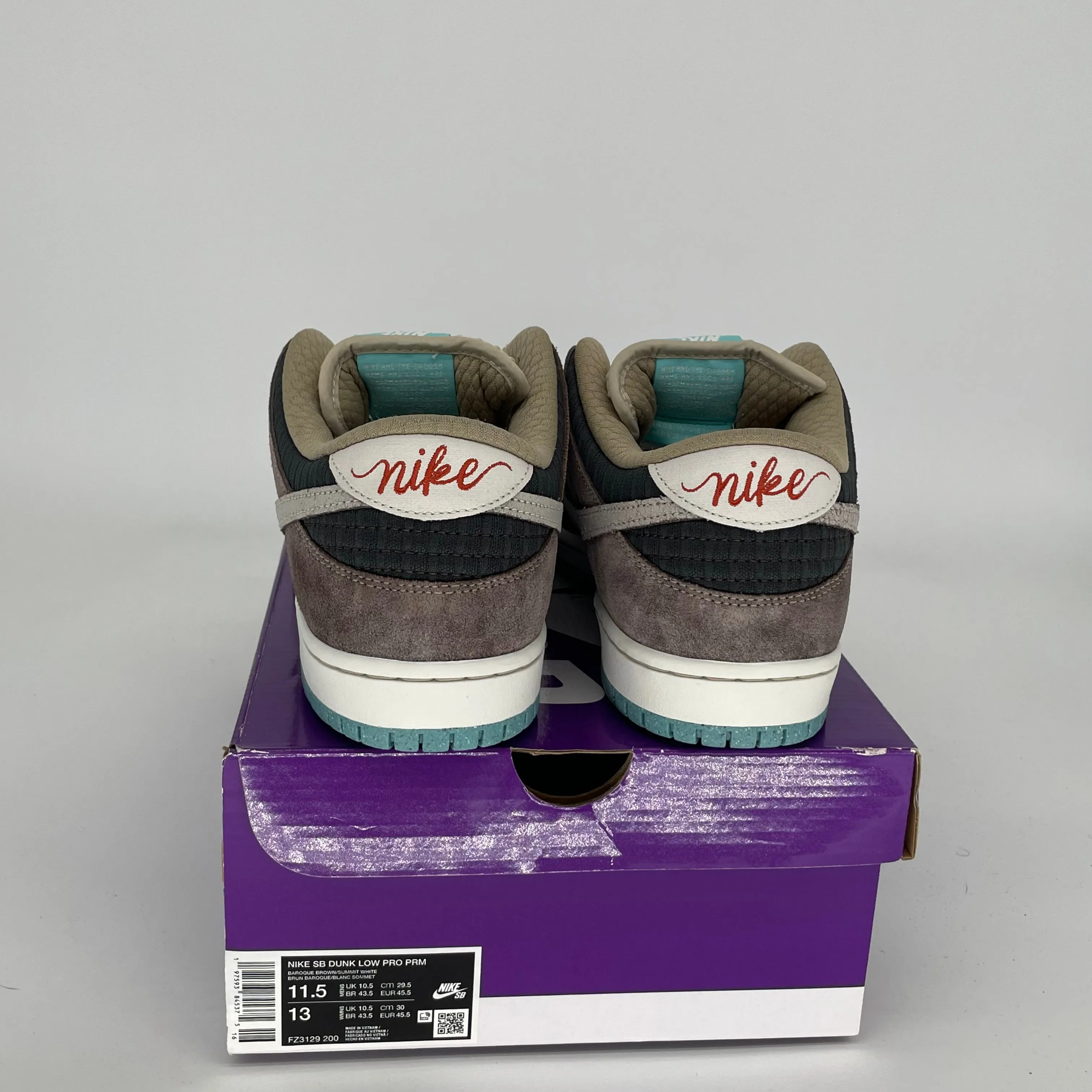 NIKE SB DUNK LOW GROSSE ERSparnisse Größe 11.5 FZ3129-200