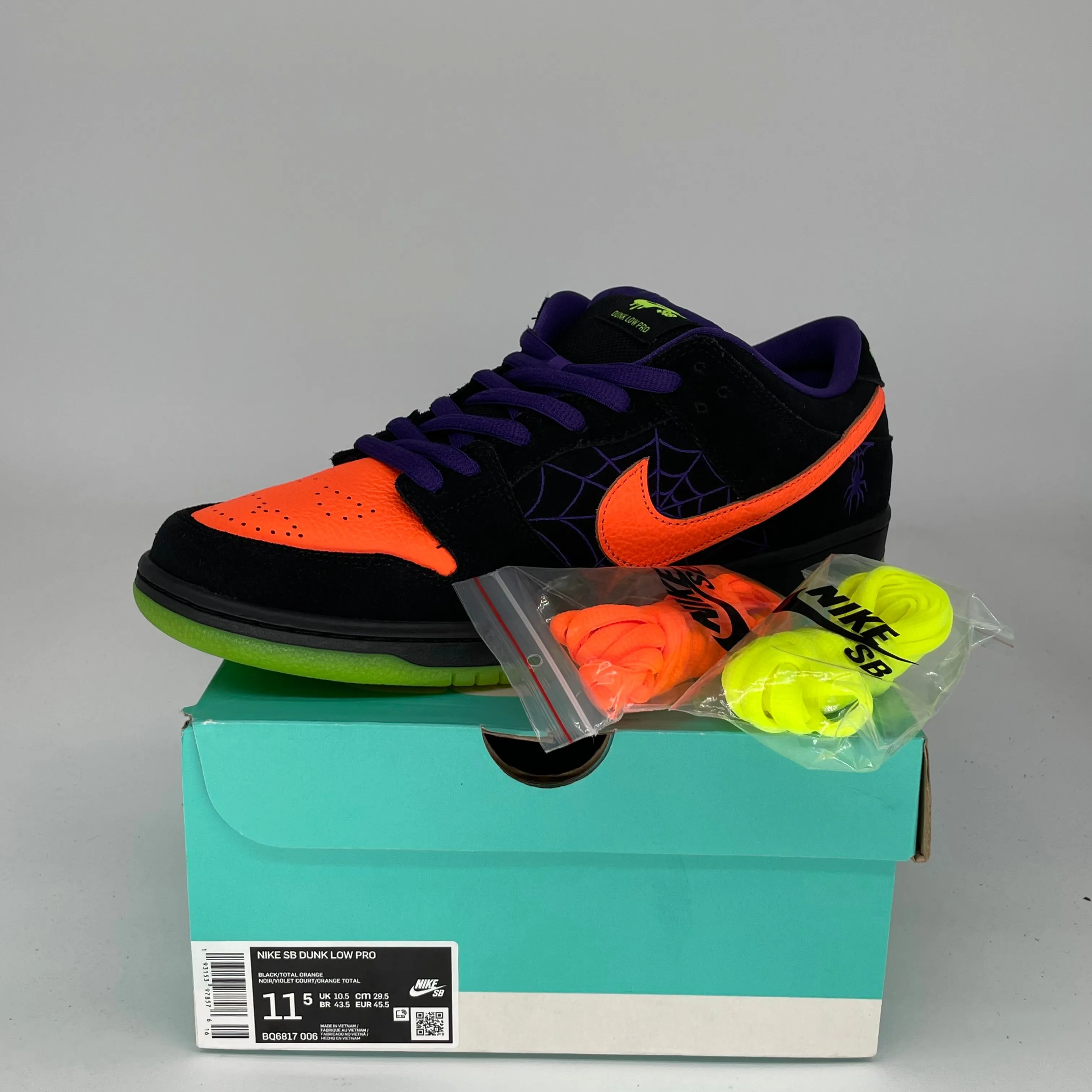 NIKE SB DUNK LOW NIGHT OF MISCHIEF GRÖSSE 11.5 BQ6817-006