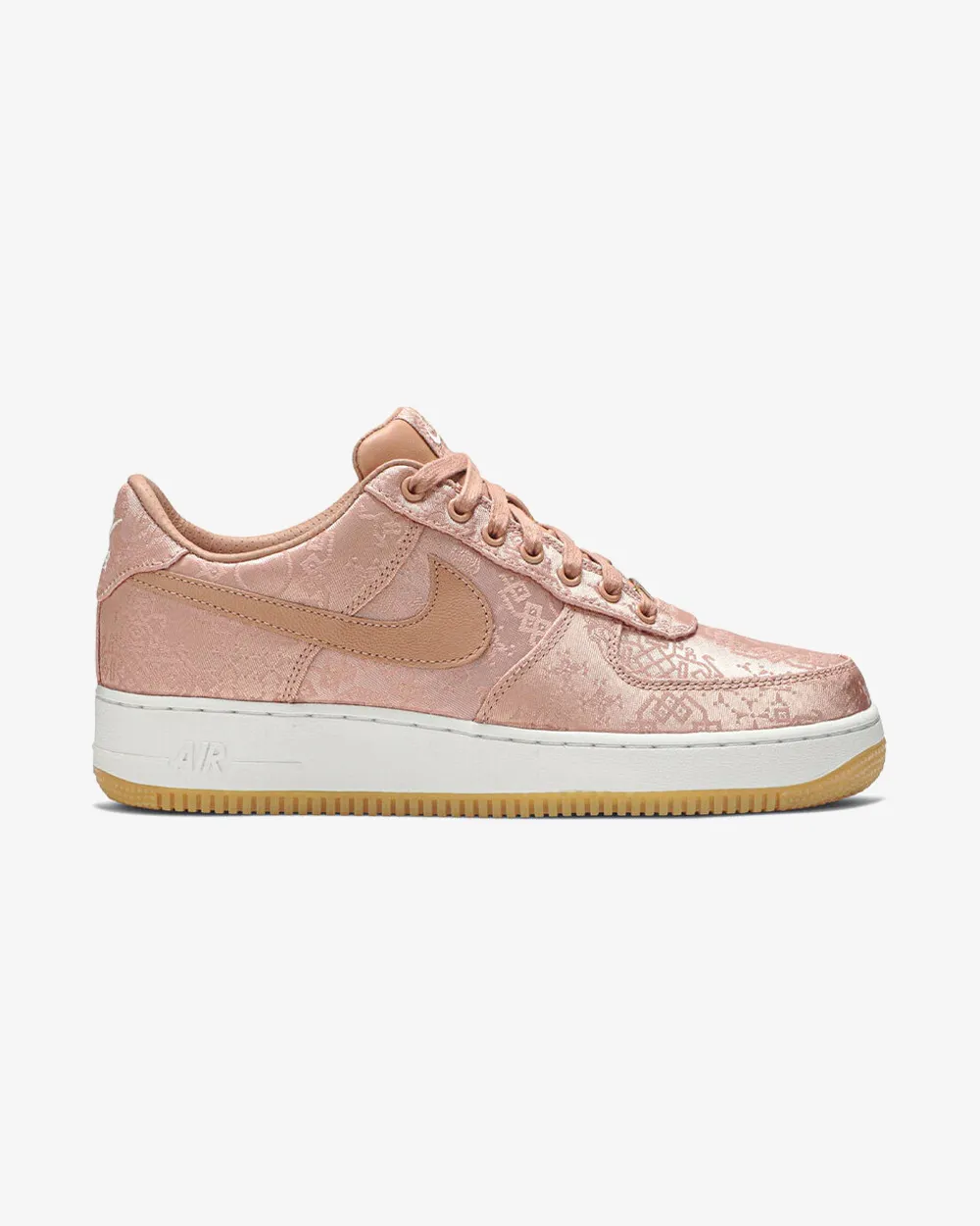 NIKE X CLOT AIR FORCE1 ROSÉGOLD SEIDE