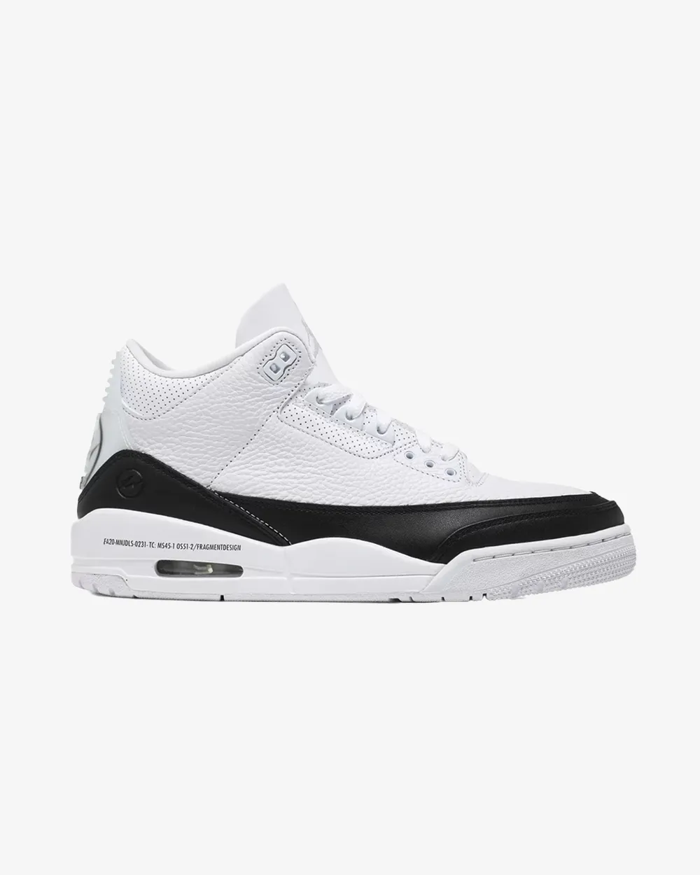 NIKE X FRAGMENT DESIGN AIR JORDAN3 WEIß