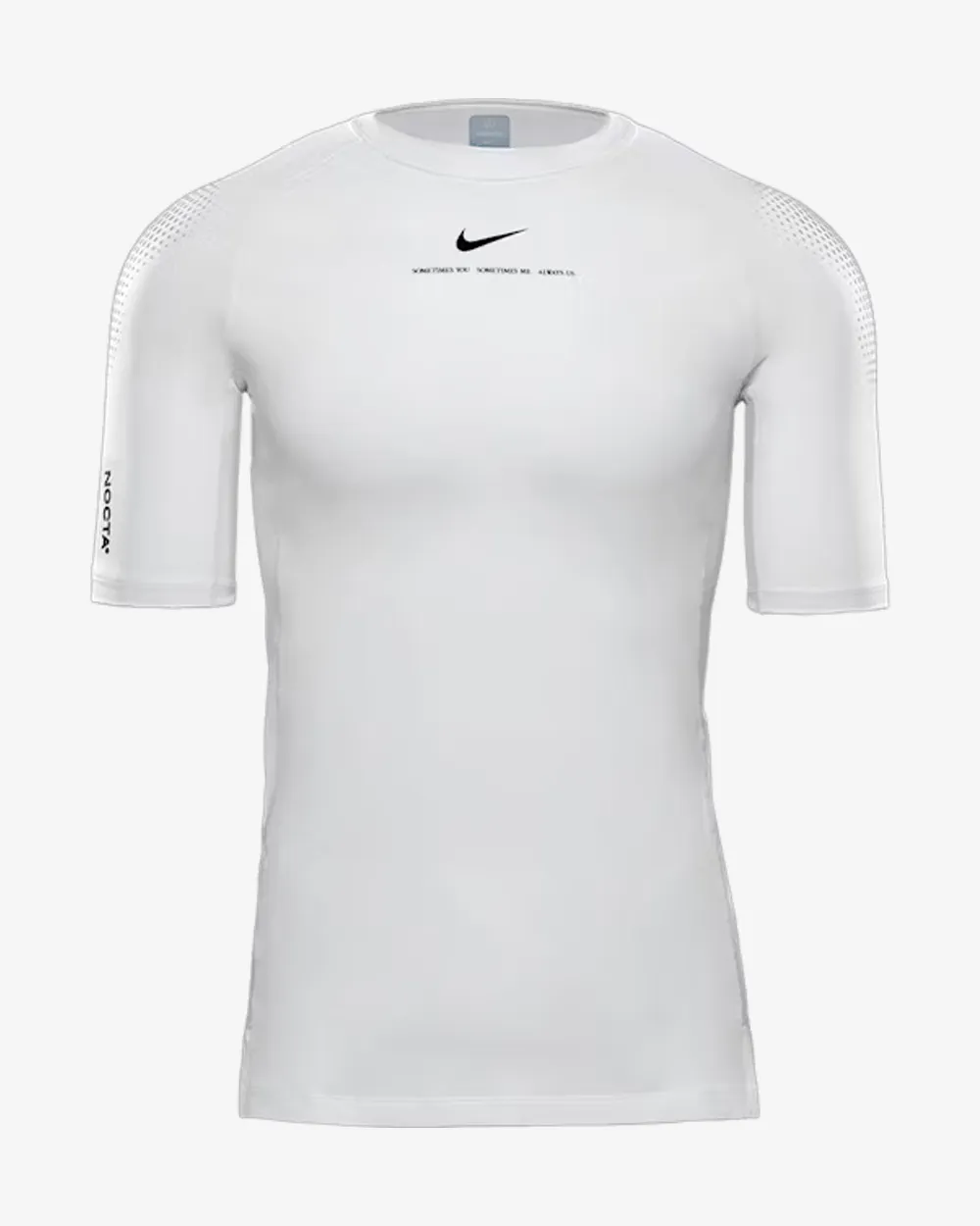 NIKE X NOCTA DRAKE SS BASISLAYER TOP WEIß