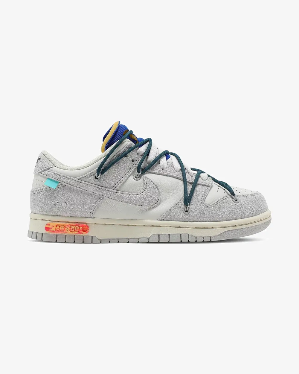 NIKE X OFF WHITE DUNK LOW DEAR SUMMER 'THE 50' LOT 16 (NEU)