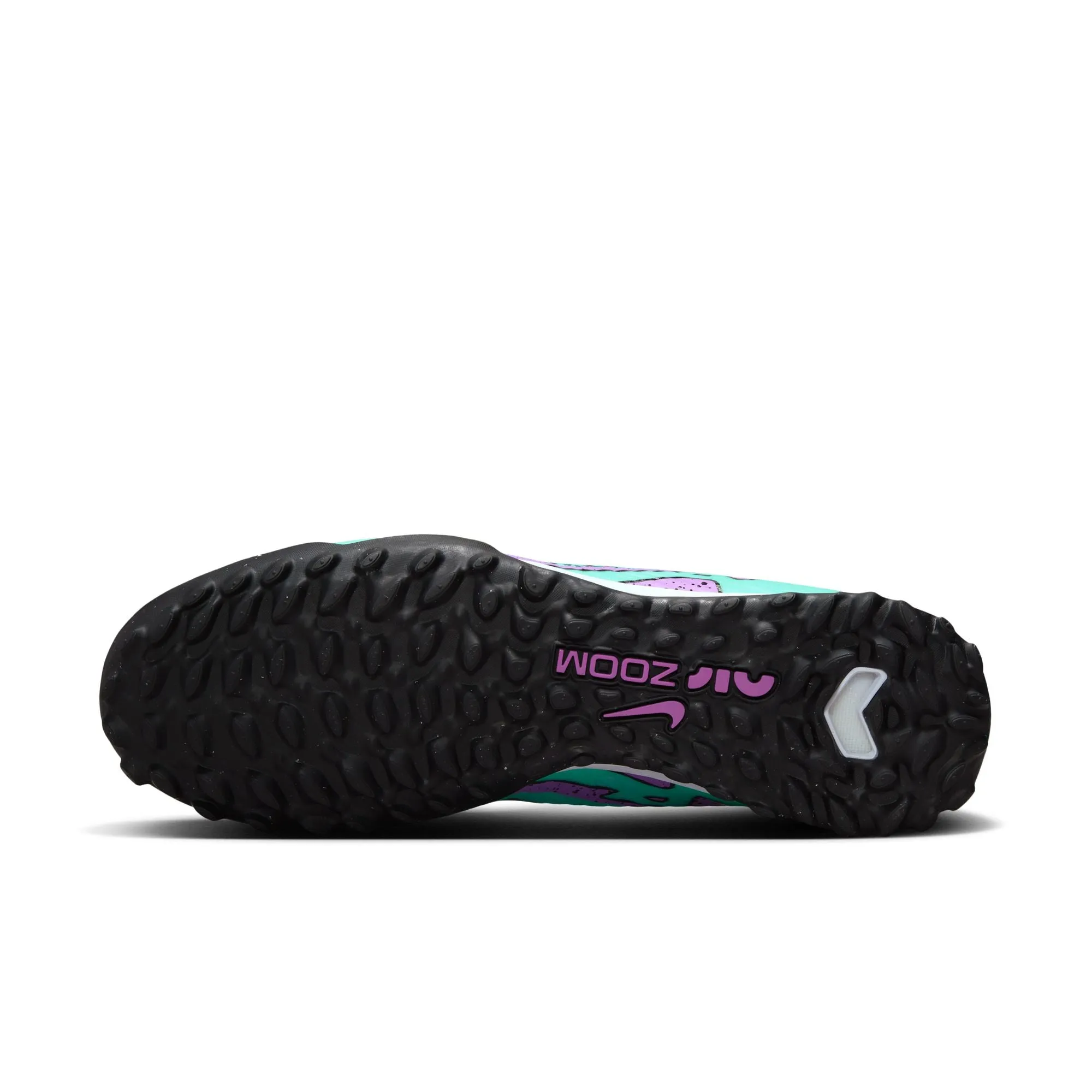Nike Zoom Mercurial Vapor 15 Academy TF Fußballschuhe für Kunstrasen - Hyper Türkis/Fuchsia Dream Schwarz