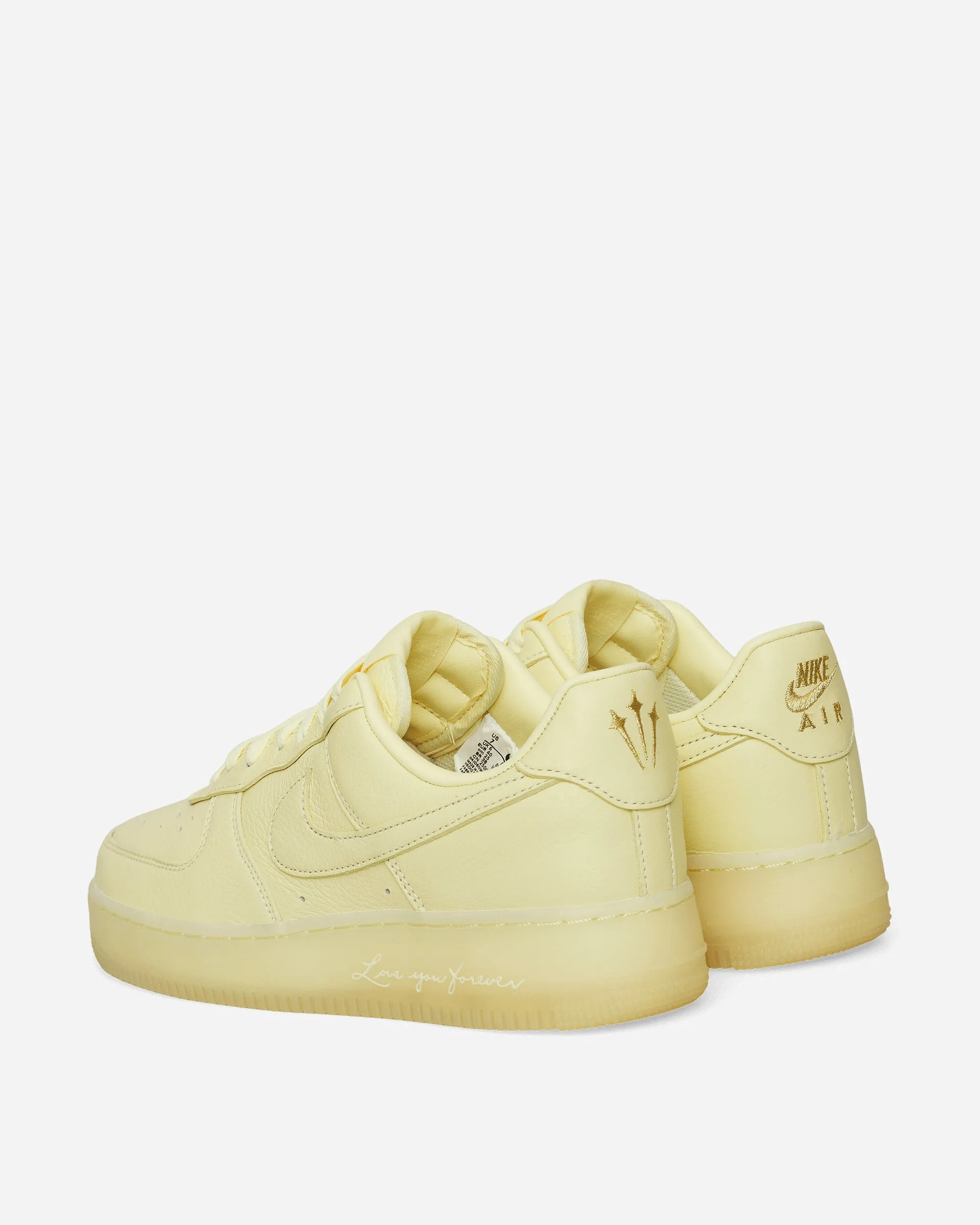 NOCTA Air Force 1 Sneakers in Zitronenton