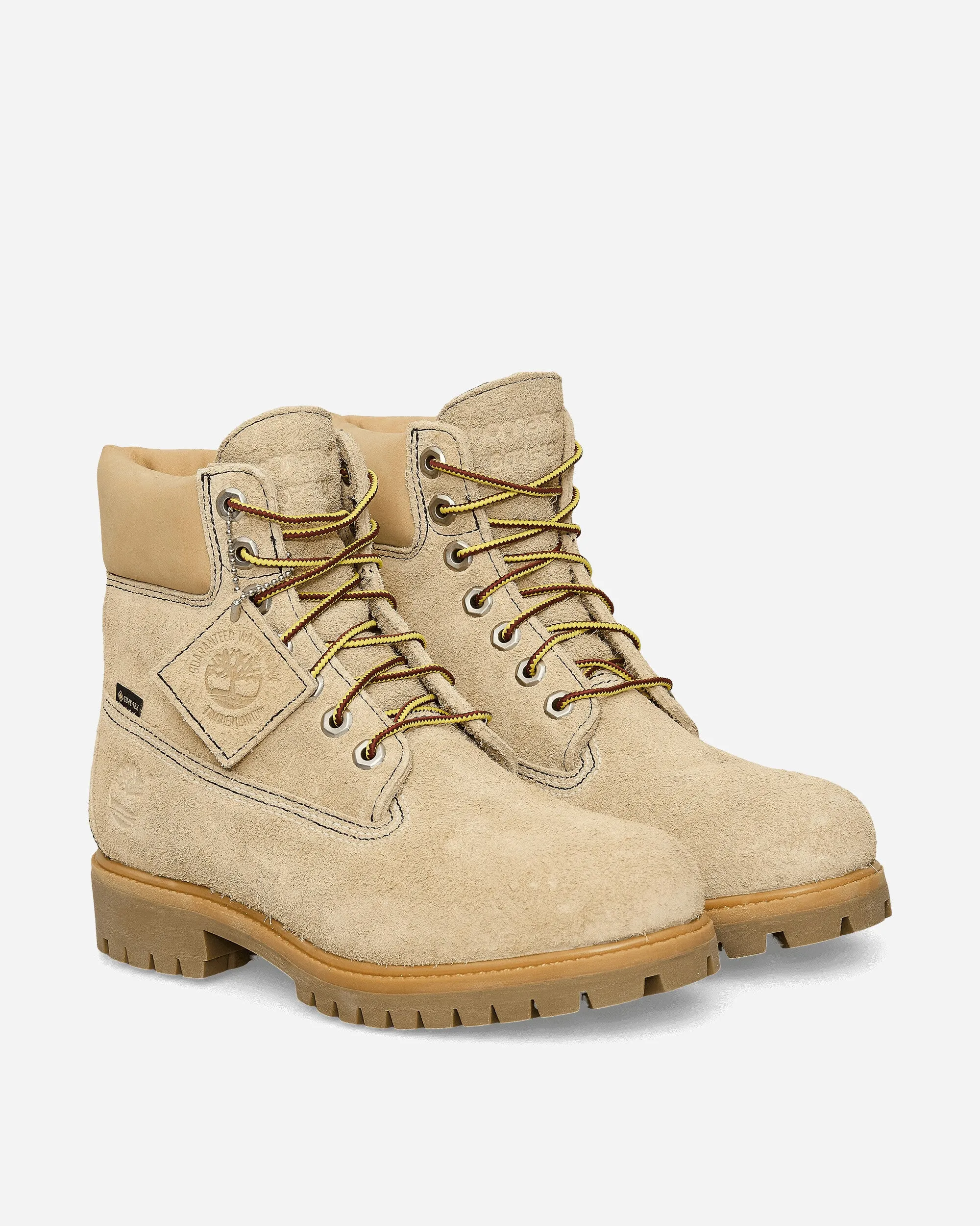Nicht einheimische 6-Zoll-Schnürstiefel mit GORE-TEX in Hellbeige