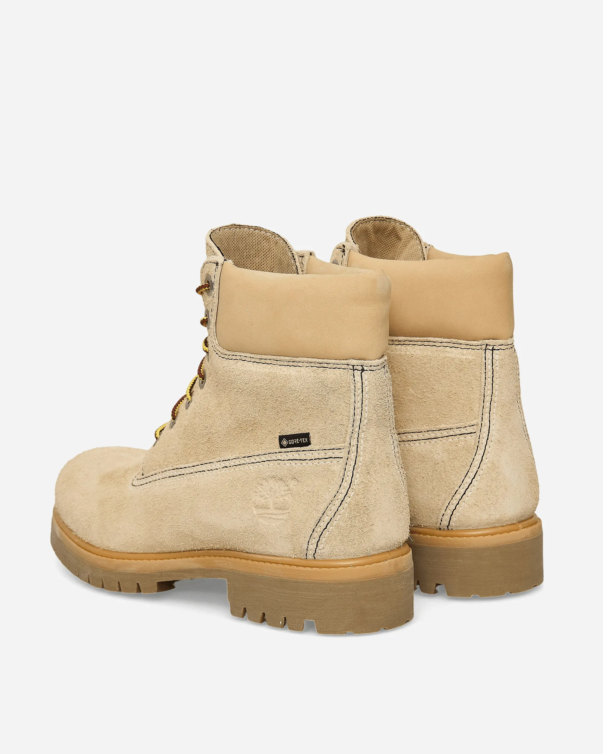 Nicht einheimische 6-Zoll-Schnürstiefel mit GORE-TEX in Hellbeige