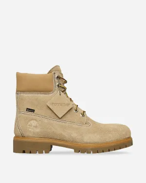 Nicht einheimische 6-Zoll-Schnürstiefel mit GORE-TEX in Hellbeige