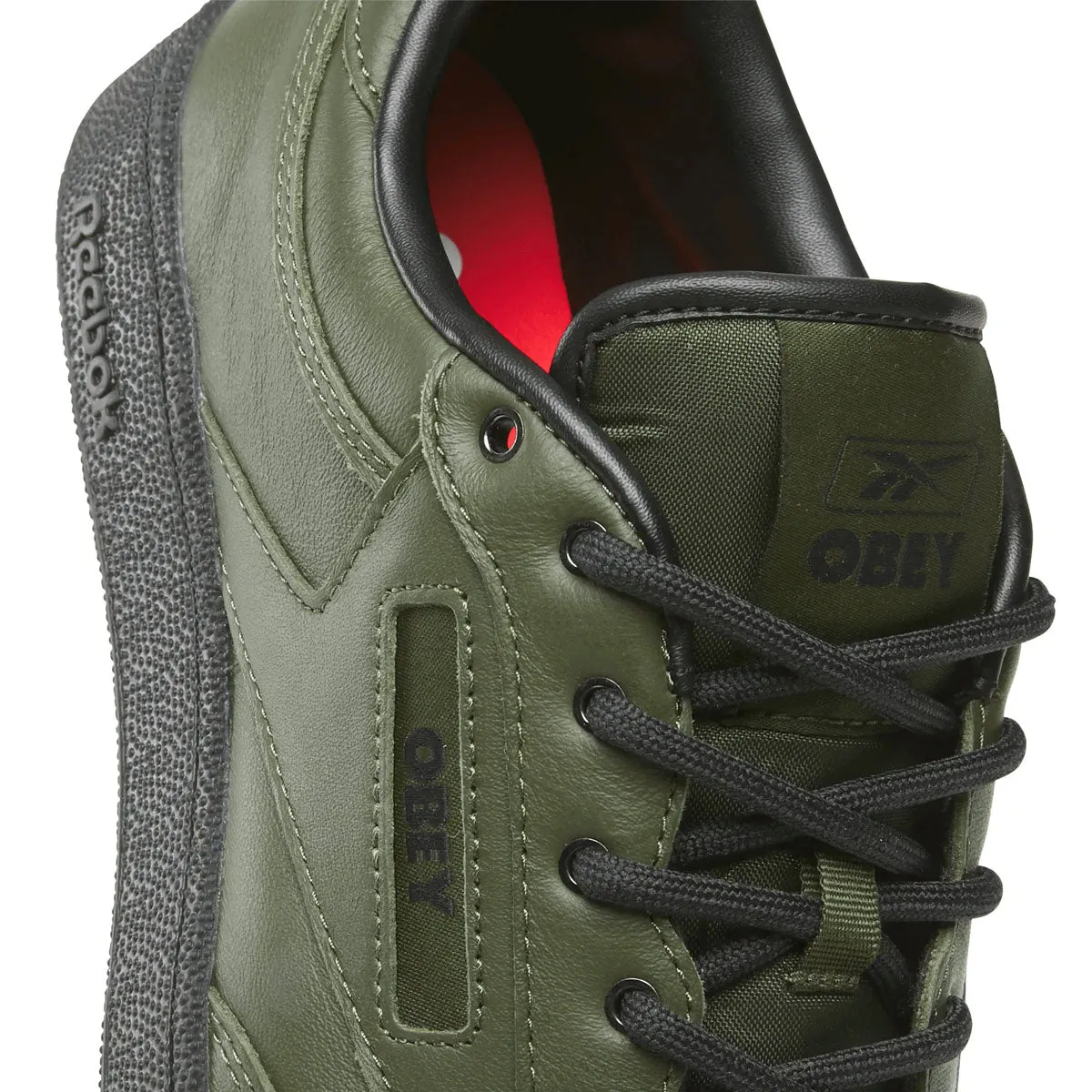   OBEY Club C 85 'Grün Schwarz Rot'