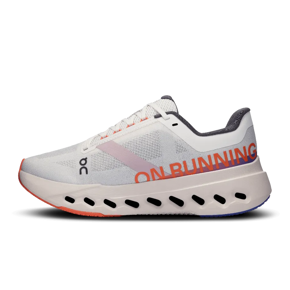 On Cloudsurfer Next Damen-Laufschuhe in Weiß Flame AW24