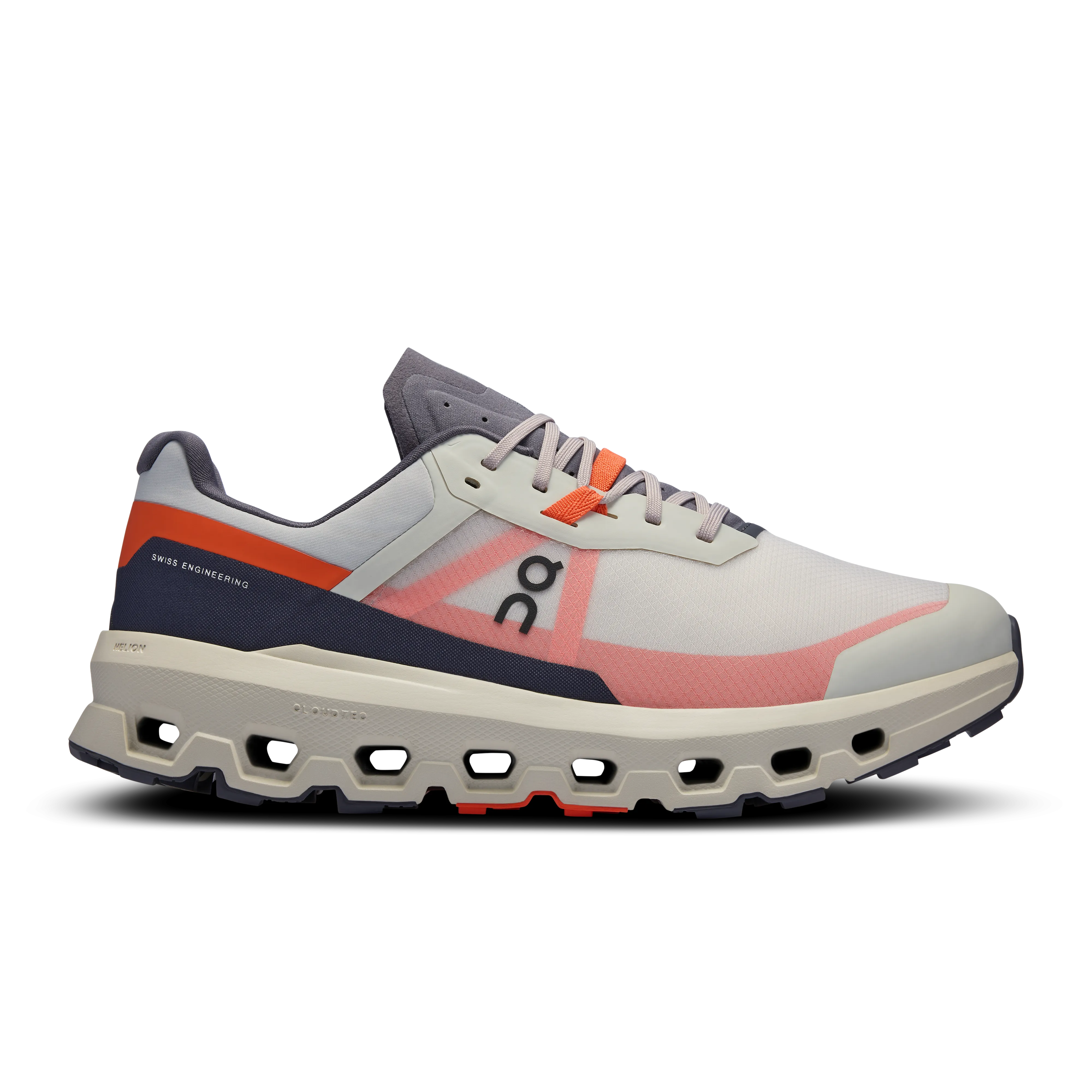 On Cloudvista 2 Herren Trailrunning-Schuhe Eis/ Flamme