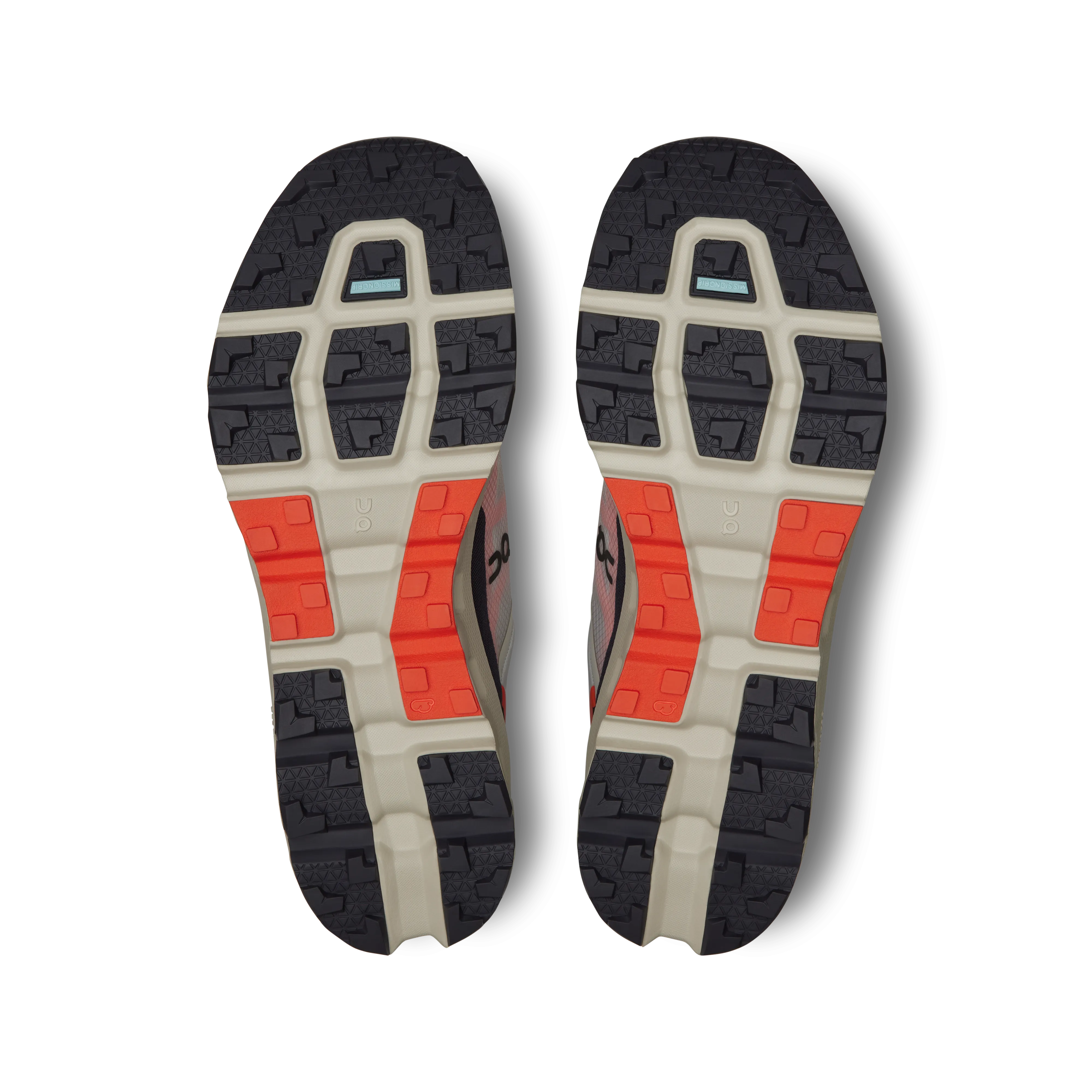 On Cloudvista 2 Herren Trailrunning-Schuhe Eis/ Flamme