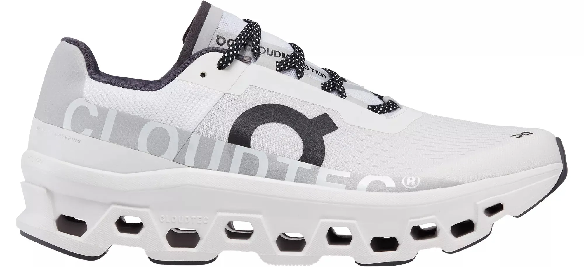 Auf dem Men's Cloudmonster - Reinweiß