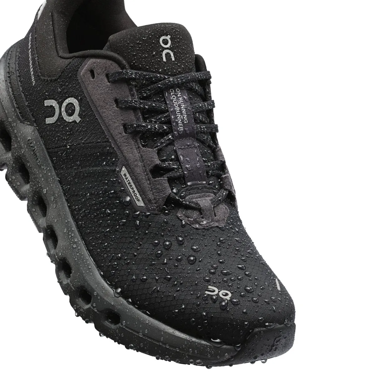 On Running Herren Cloudrunner 2 Wasserdicht Magnet/Schwarz On Running