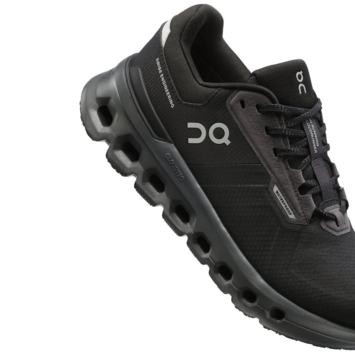 On Running Herren Cloudrunner 2 Wasserdicht Magnet/Schwarz On Running